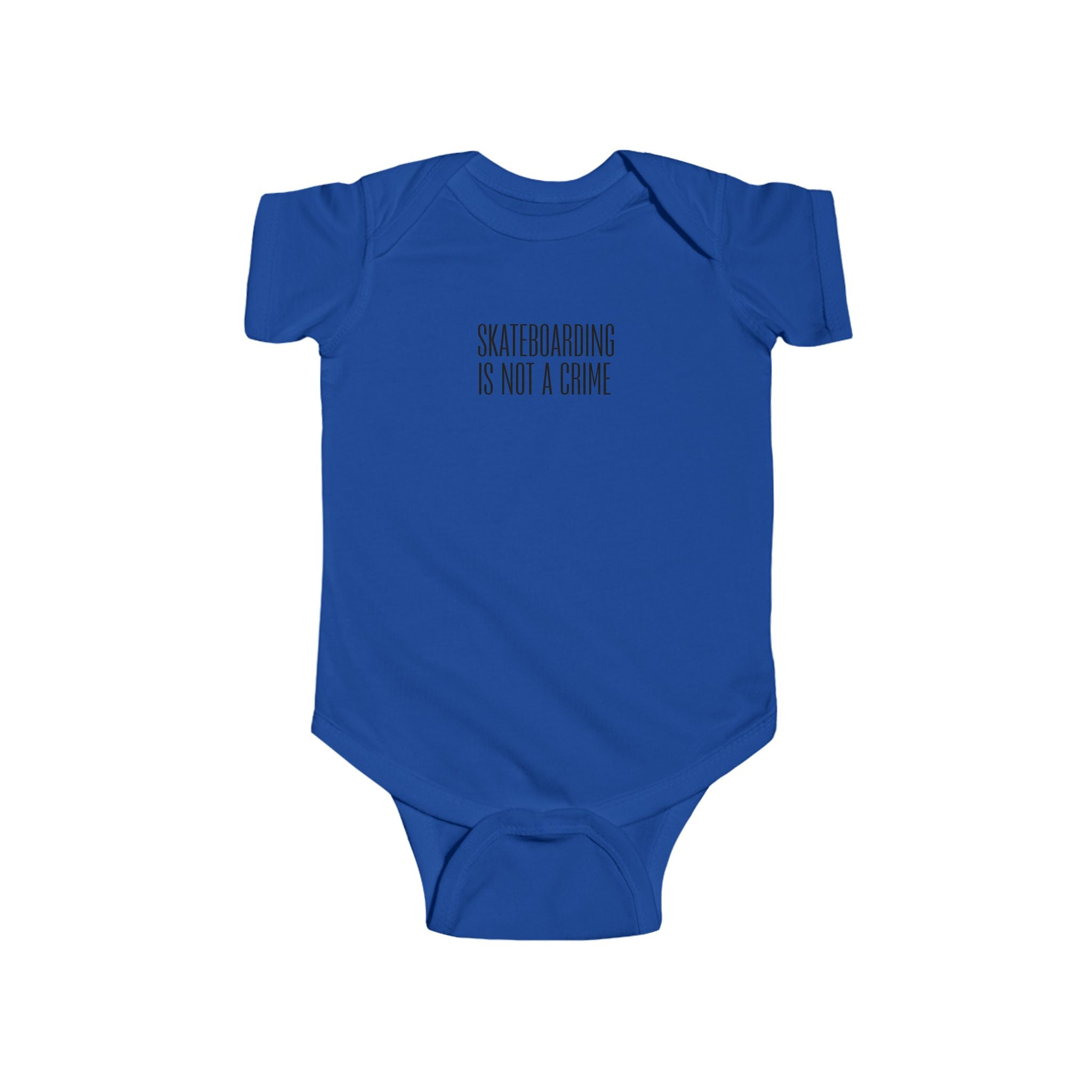 Skateboarding Is Not A Crime Infant Bodysuit