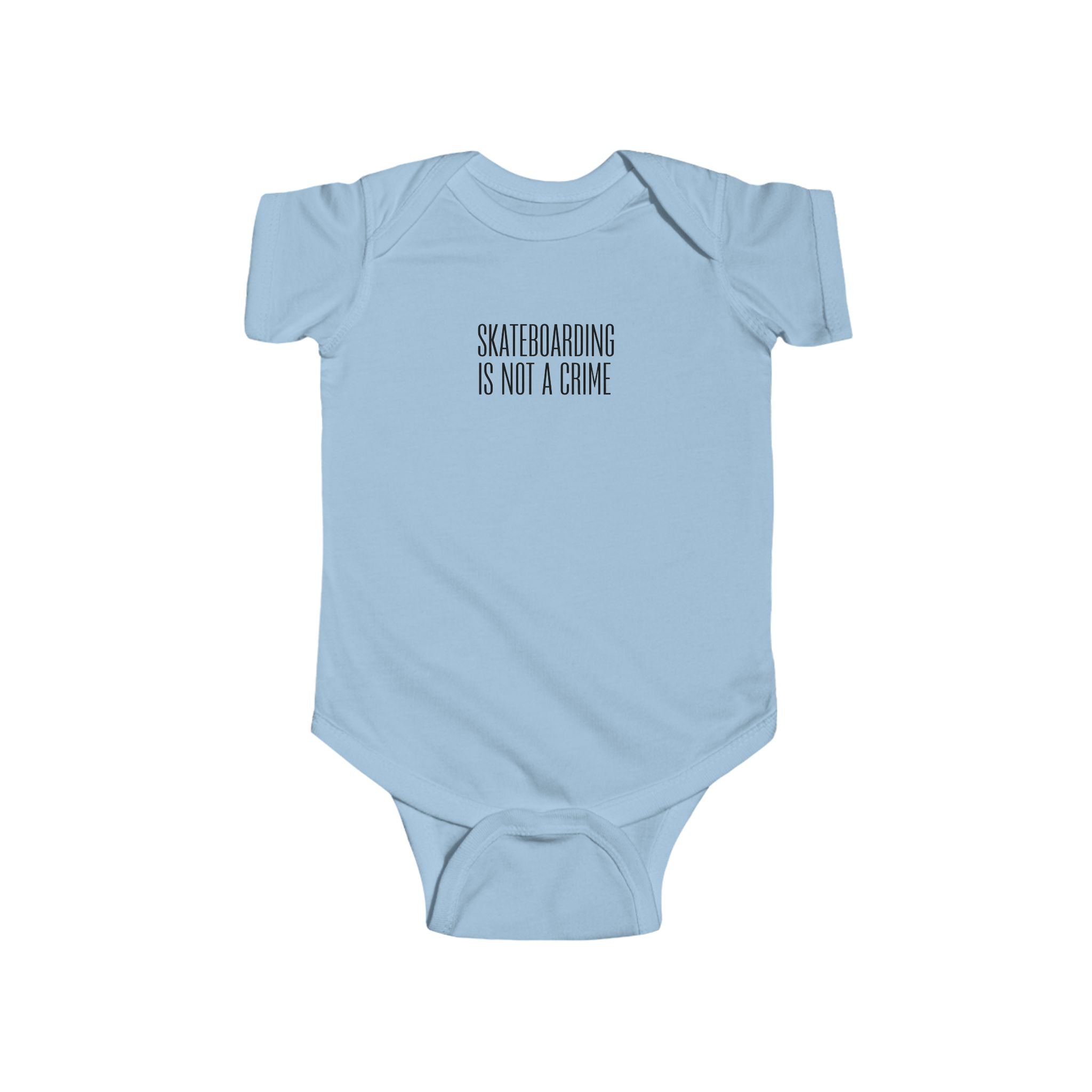 Skateboarding Is Not A Crime Infant Bodysuit