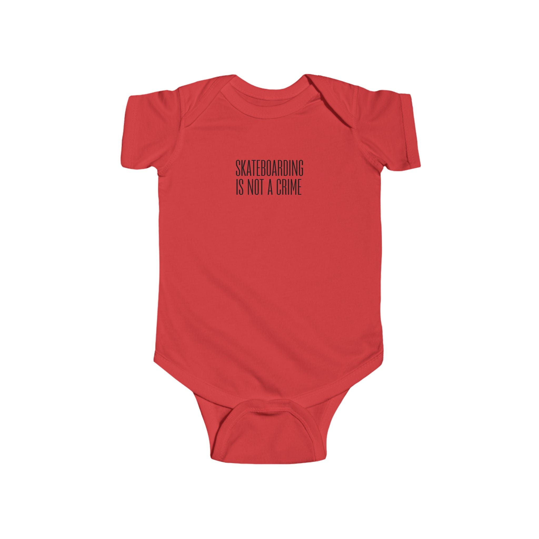 Skateboarding Is Not A Crime Infant Bodysuit