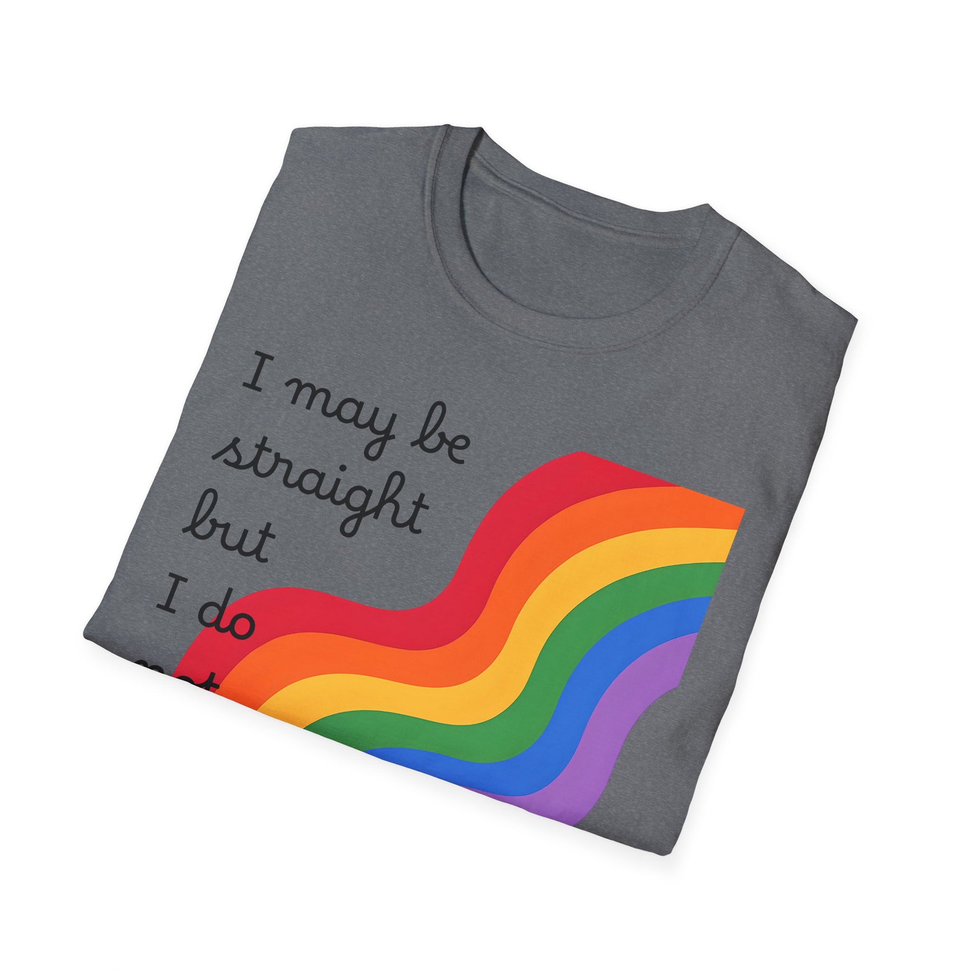 Pride Month Supporter T-Shirt, LGBTQ Ally Tee, Rainbow Love Gift, Unisex Pride Shirt, LGBTQ Pride Parade Apparel