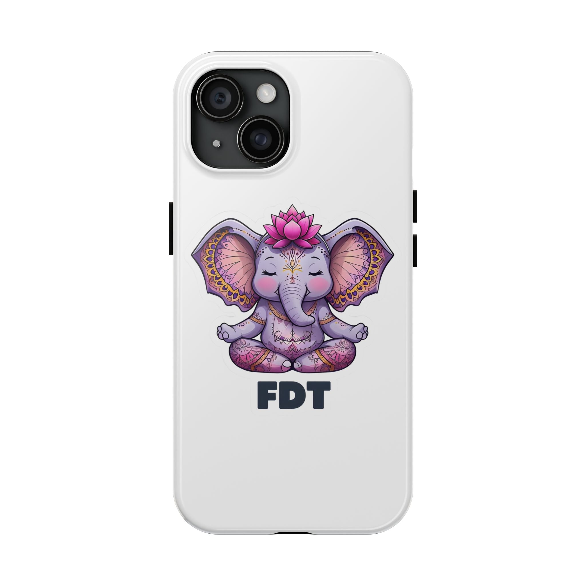 Tough Phone Cases, FDT Anti Trump protest, Anti Trump phone cover, Protest slogan case, elephant cell phone protection, Political statement