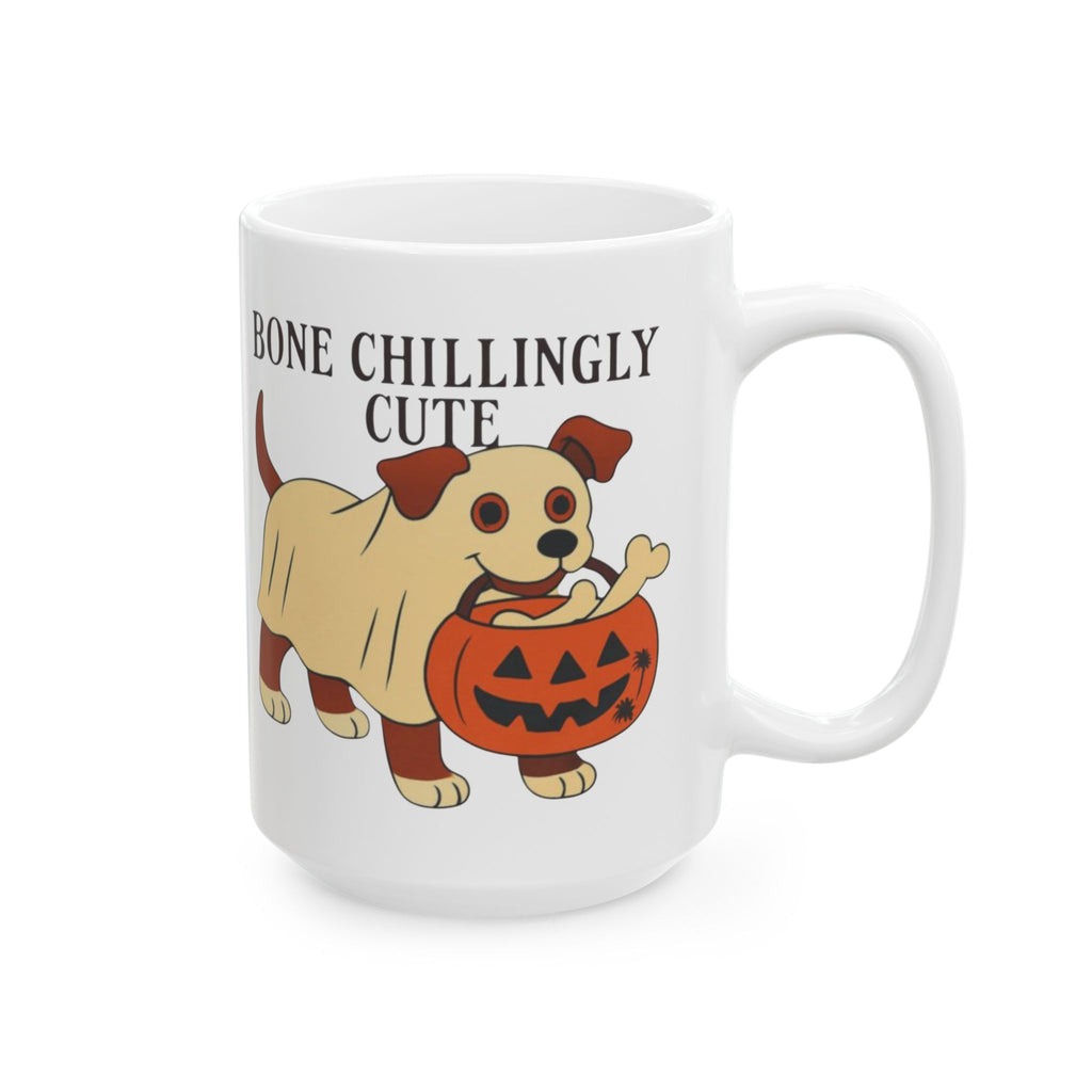 Playful Halloween Dog Mug, Funny Pet Lover Gift, Seasonal Coffee Cup, Perfect for Dog Owners & Holiday Celebrations dog lovers Halloween
