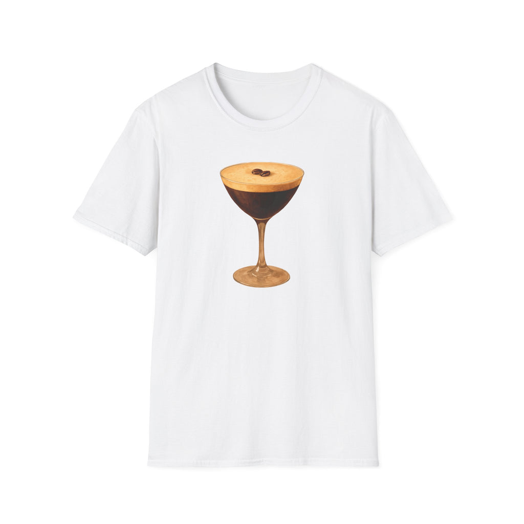 Espresso martini Coffee drink Lover's Unisex T-Shirt - Perfect Gift for Baristas, Coffee Enthusiasts, Birthday, Holidays, Casual Wear