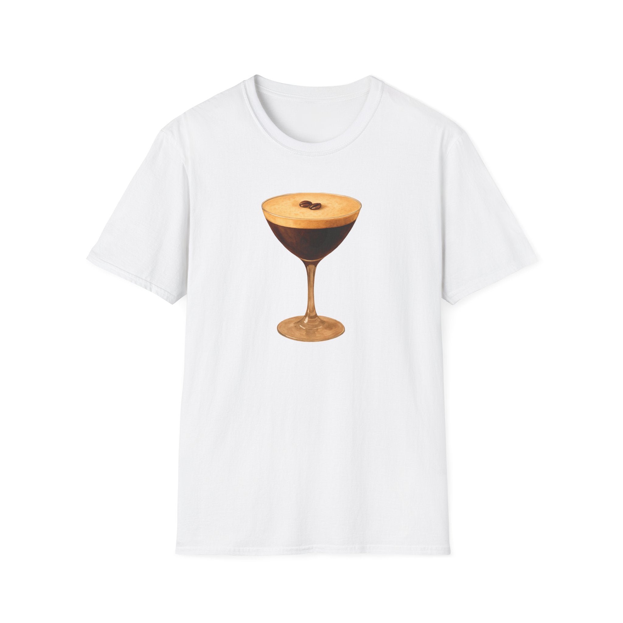 Espresso martini Coffee drink Lover's Unisex T-Shirt - Perfect Gift for Baristas, Coffee Enthusiasts, Birthday, Holidays, Casual Wear