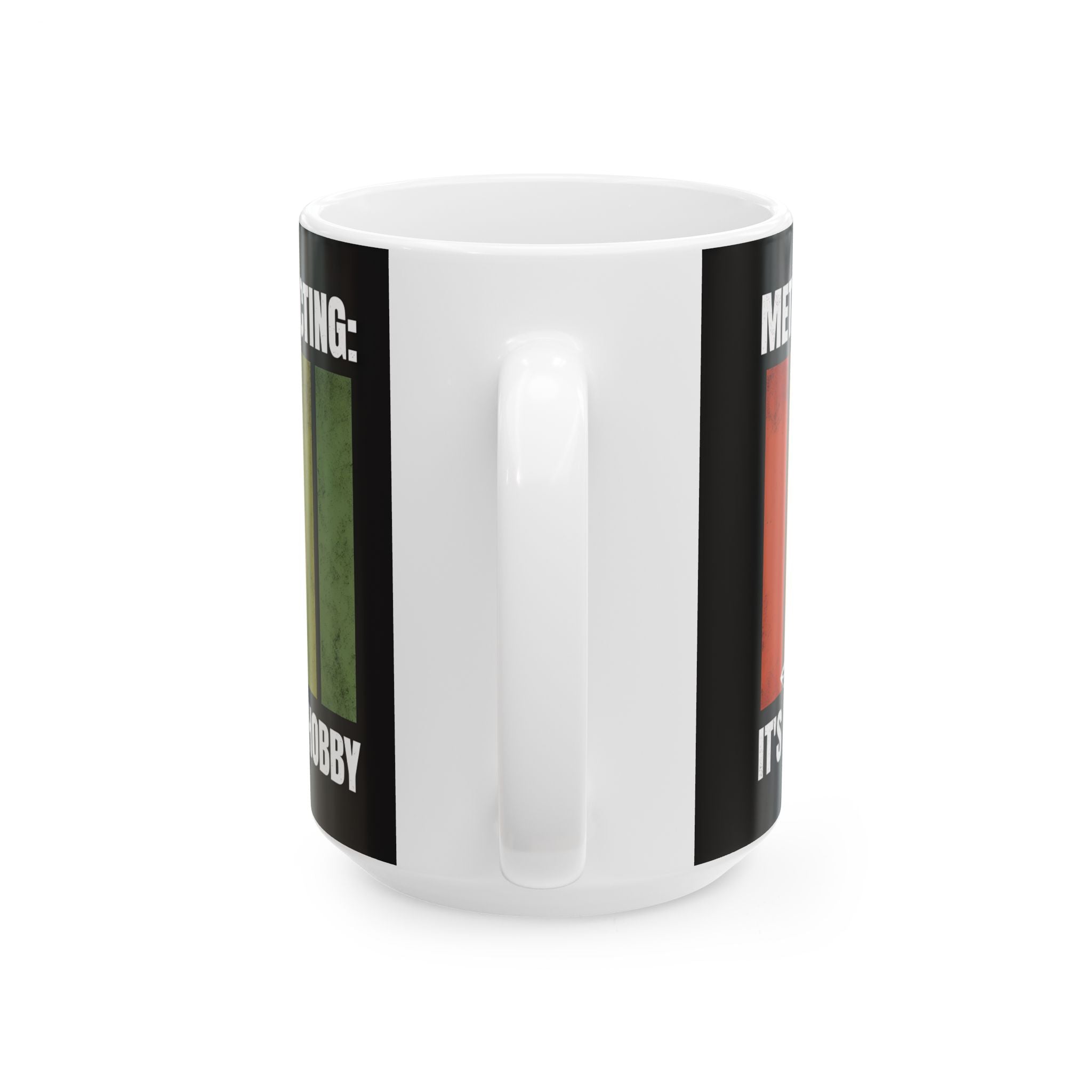 Metal Detecting Its a dirty hobby Ceramic Mug, Funny Hobby Gift, Dirt Lover Tea Cup, Detectorist Gift, Treasure Hunter Coffee Mug Fathers  Day