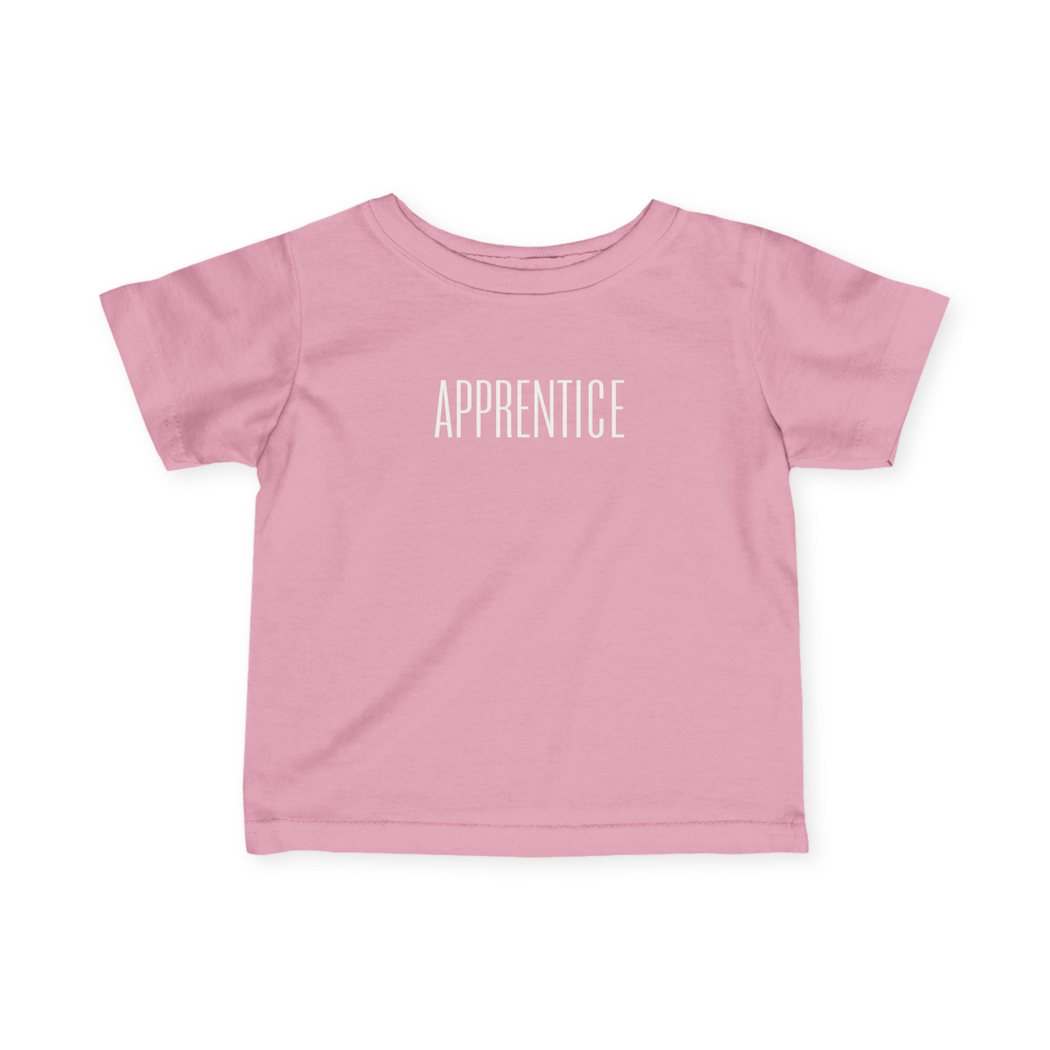 Infant Tee — 'Apprentice' Minimalist Baby Shirt (Neutral)