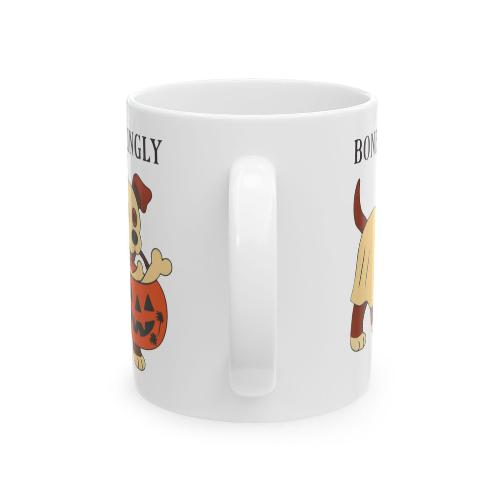 Playful Halloween Dog Mug, Funny Pet Lover Gift, Seasonal Coffee Cup, Perfect for Dog Owners & Holiday Celebrations dog lovers Halloween