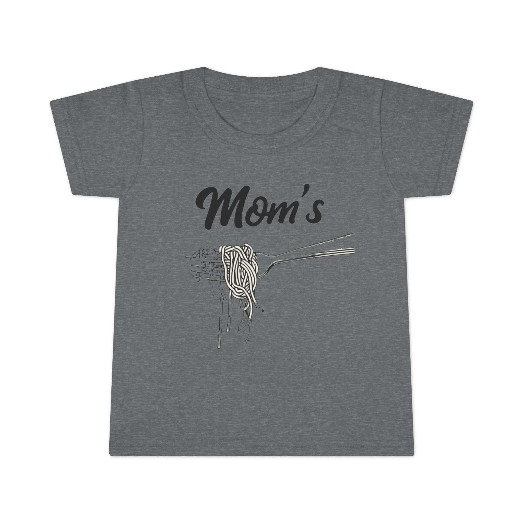 Messy Kid Toddler T-shirt, Mom's Spaghetti Baby Shirt, Fun Kids Clothes, Cute Child Tee, Funny Children's Apparel