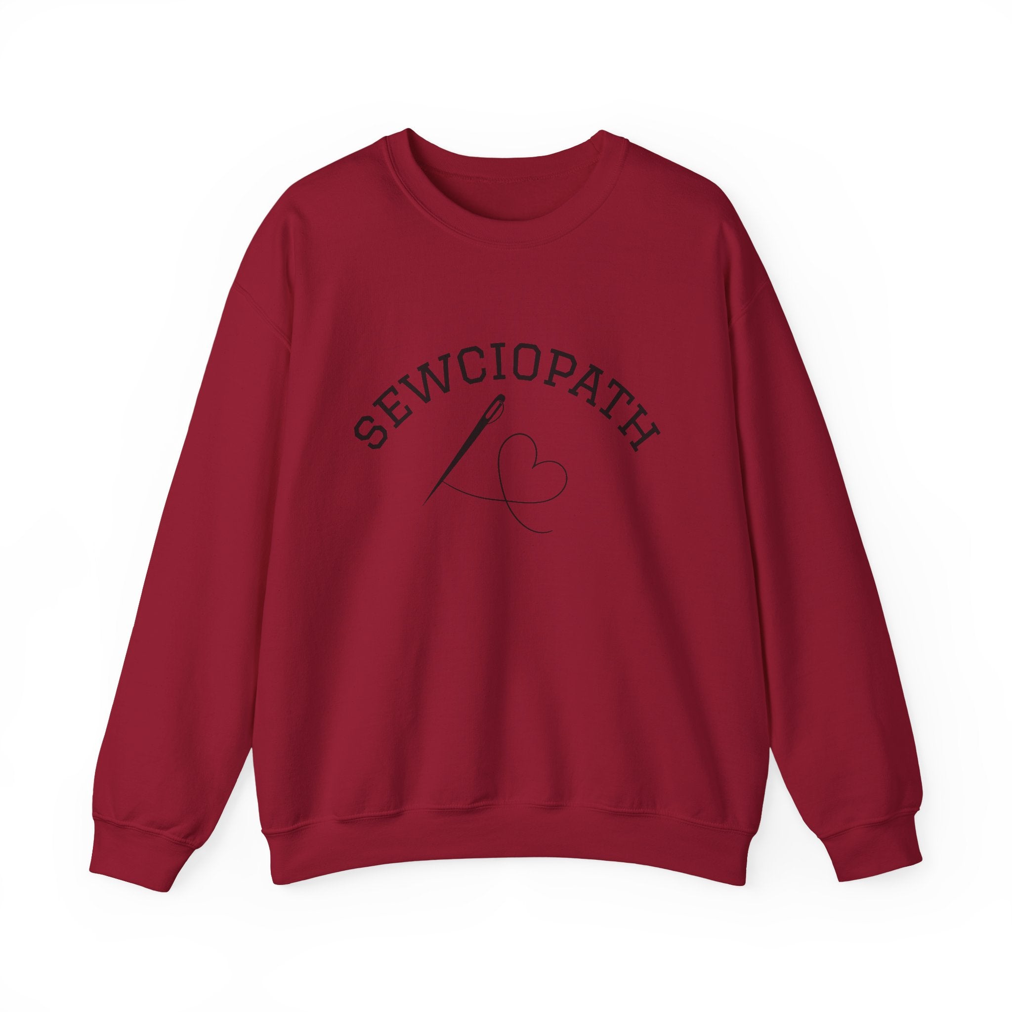 Funny Sewciopath Crewneck Sweatshirt sewing gift