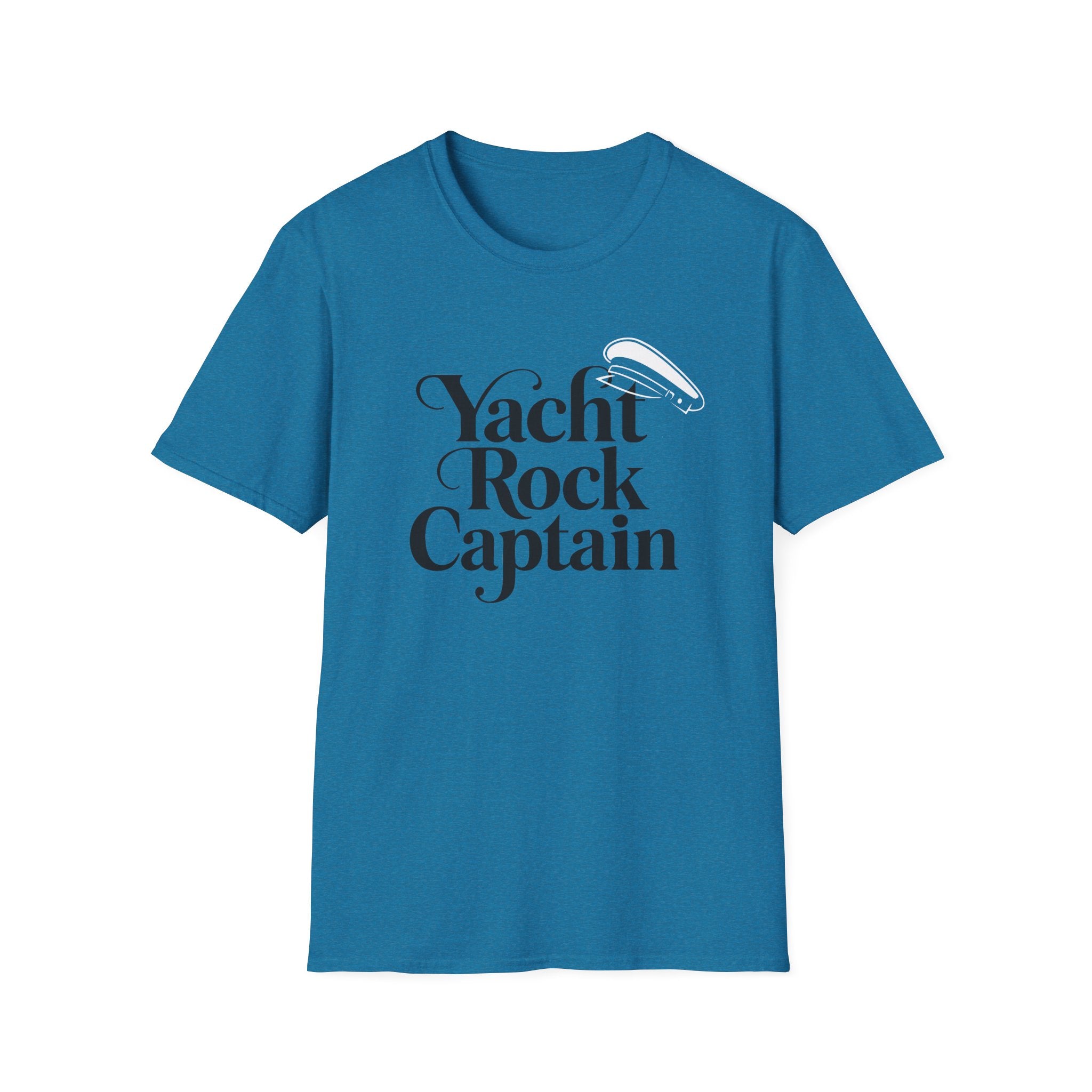 Yacht Rock Captain gift T-Shirt, Retro 70s Music Tee, Vintage Sailboat Shirt, Nautical Captain Top, Boating Apparel, Yachting Gift Unisex