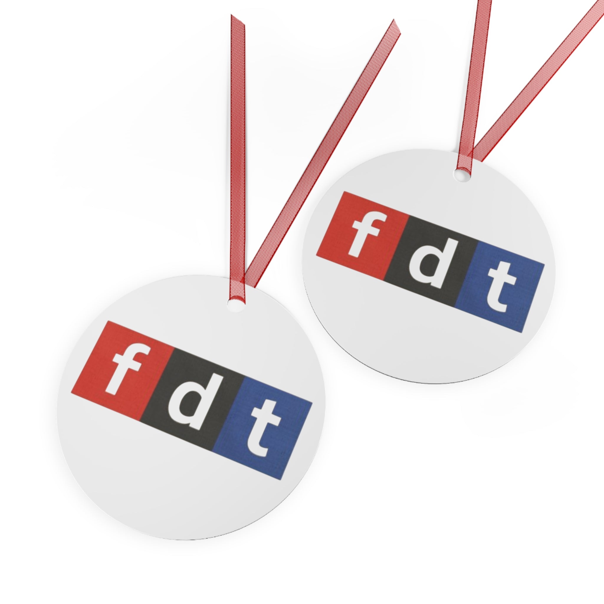 FDT Metal Ornaments - Holiday Decor & Gifts Anti Trump