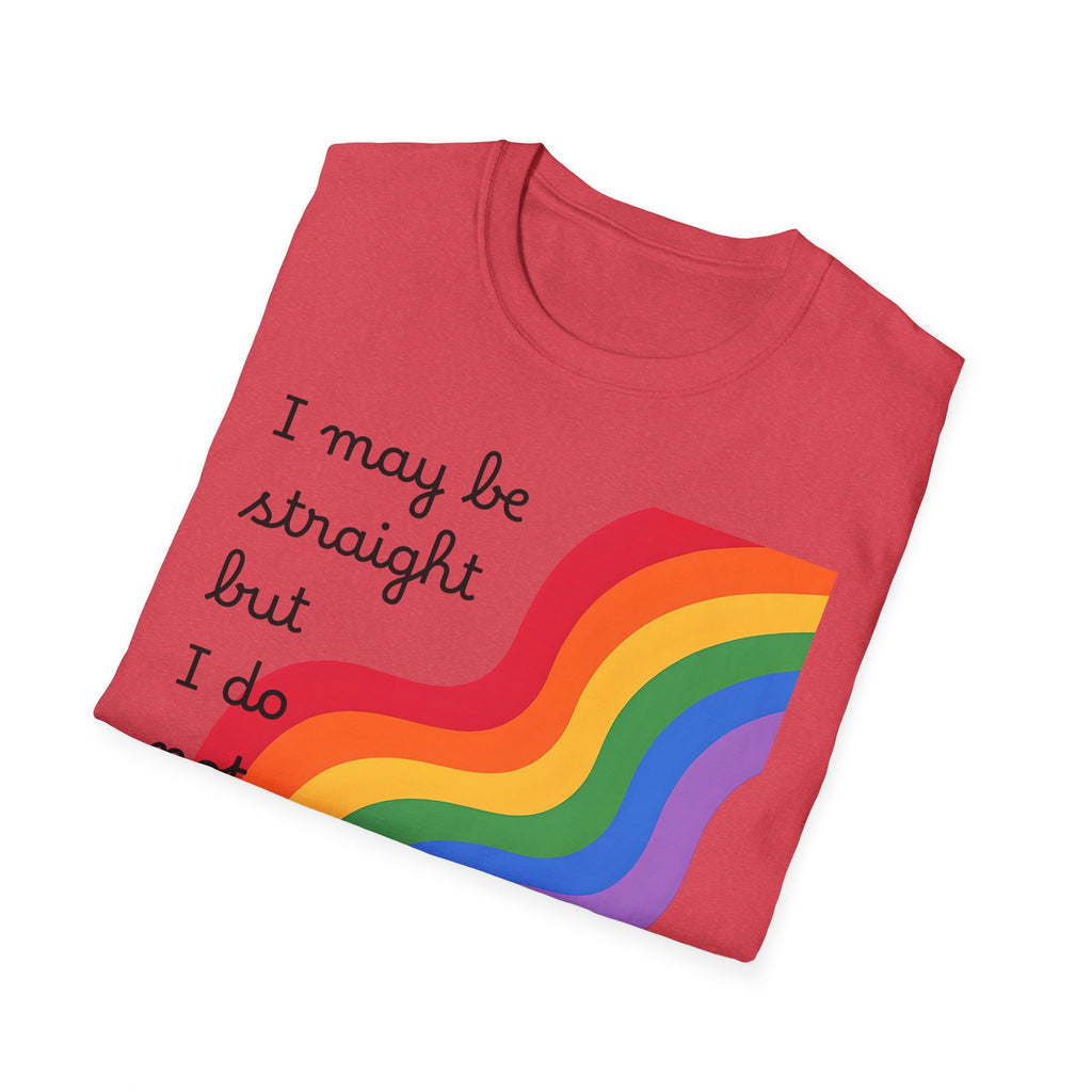 Pride Month Supporter T-Shirt, LGBTQ Ally Tee, Rainbow Love Gift, Unisex Pride Shirt, LGBTQ Pride Parade Apparel