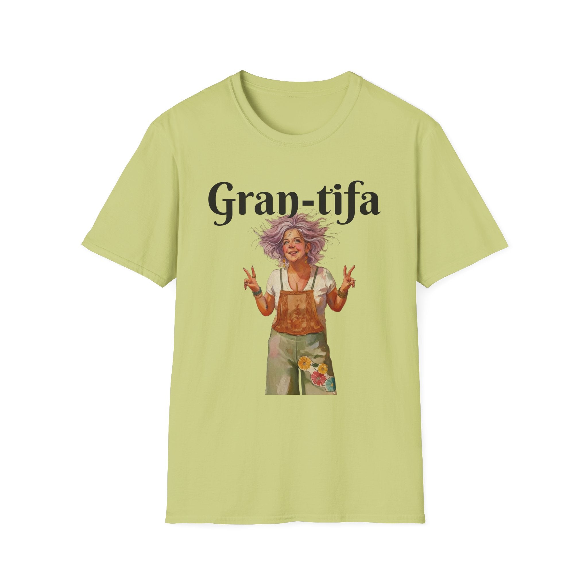 Gran-tifa Anti-Fascist T-Shirt — Political Activist Tee Grandma gift