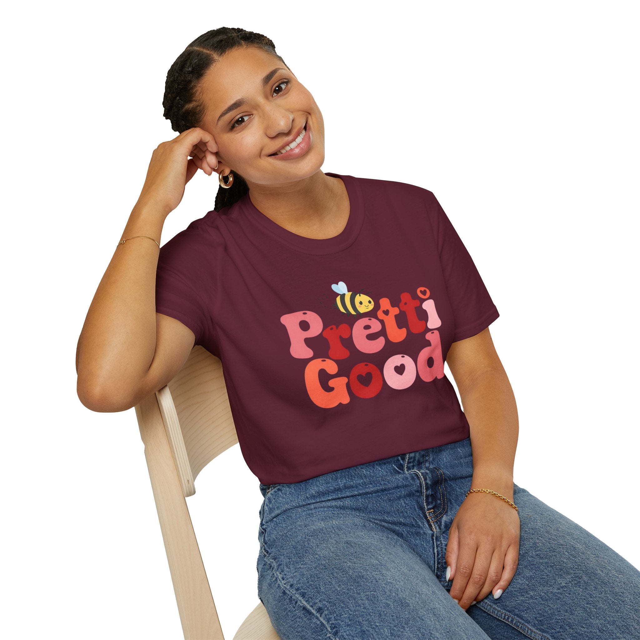 Be Pretti Good Political Protest T-Shirt — Retro Anti-ICE Typography