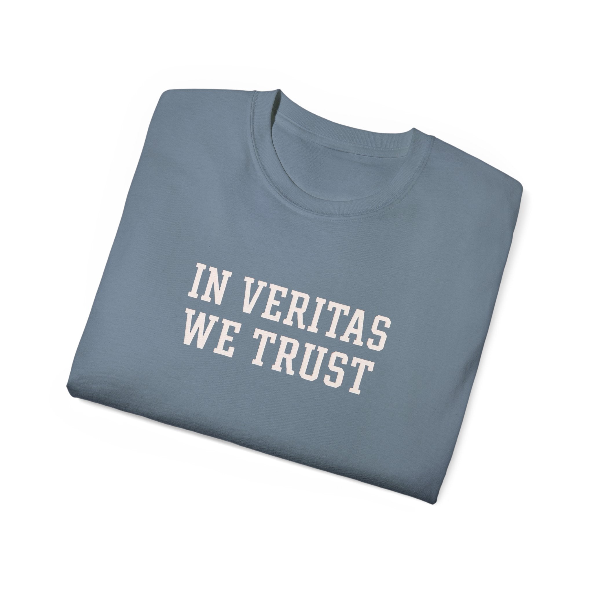In Veritas We Trust Harvard Anti Trump, Protest Shirt, Political Activist Gift, Statement Tee, College Shirt
