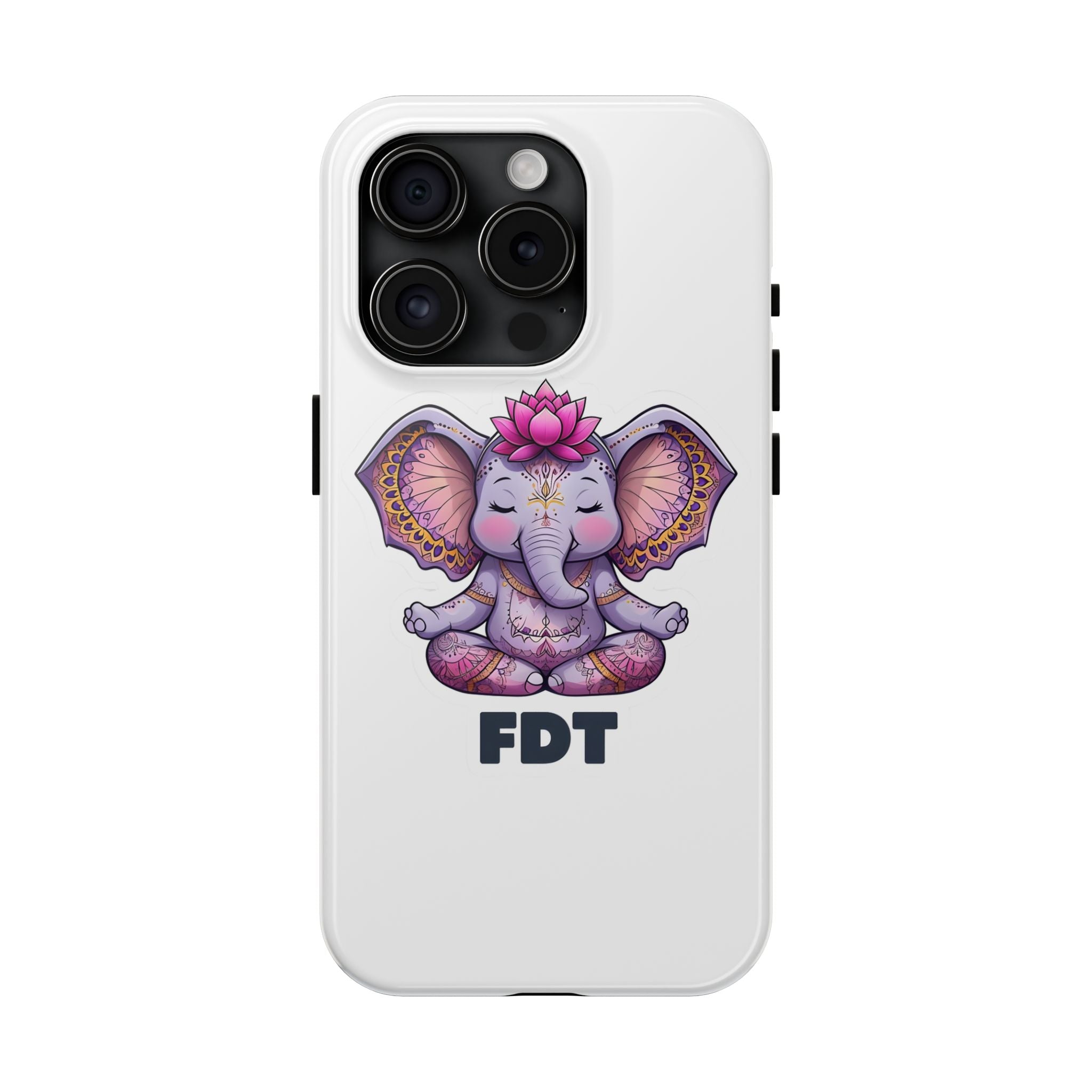 Tough Phone Cases, FDT Anti Trump protest, Anti Trump phone cover, Protest slogan case, elephant cell phone protection, Political statement