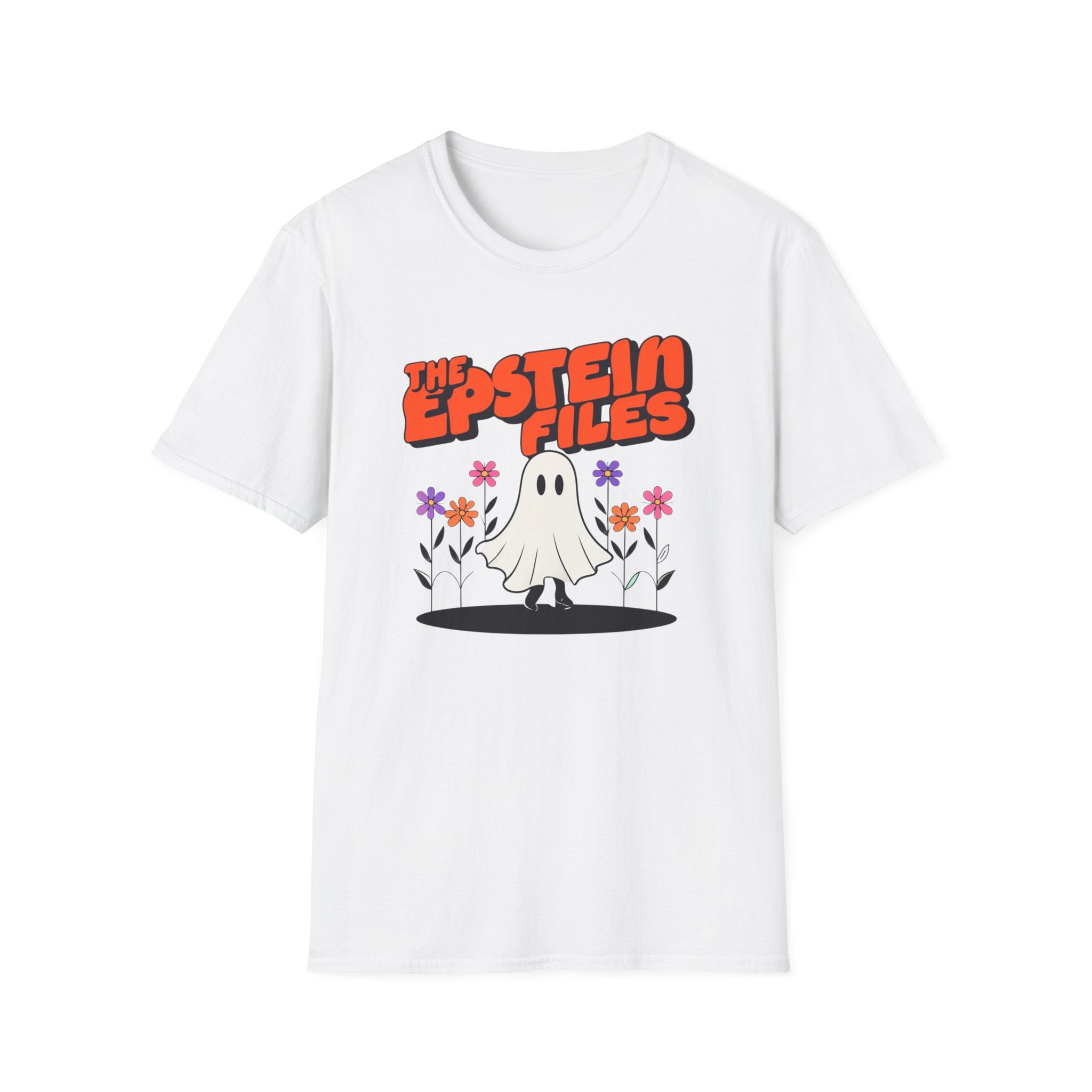Ghost Political Halloween Unisex T-Shirt, Epstein Files Ghost Anti Trump Tee, Protest Shirt, Funny Political Gift, Conspiracy Theory Tee