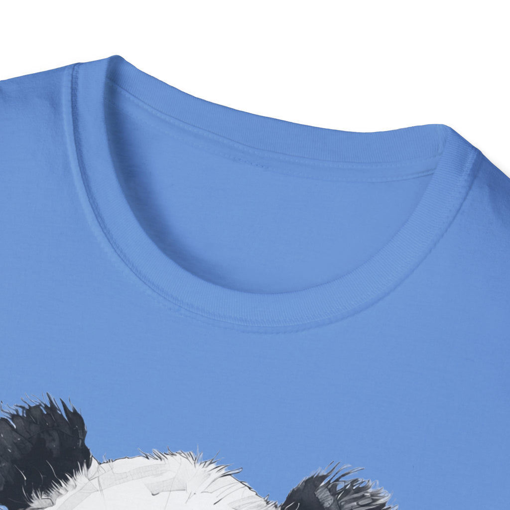 Social Justice Panda Coffee Protest FDT Unisex Softstyle T-Shirt, Anti Trump Activist Tee, Political Statement Shirt