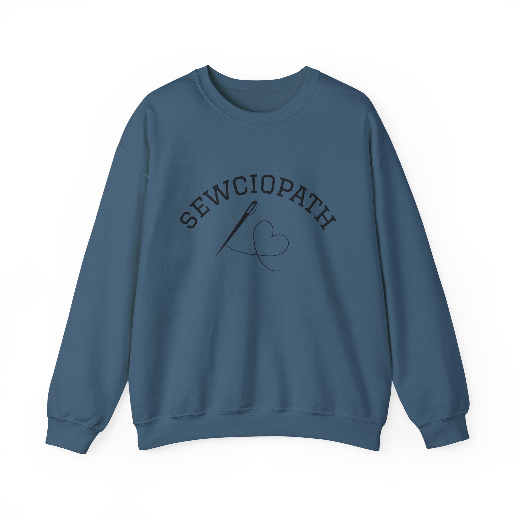 Funny Sewciopath Crewneck Sweatshirt sewing gift