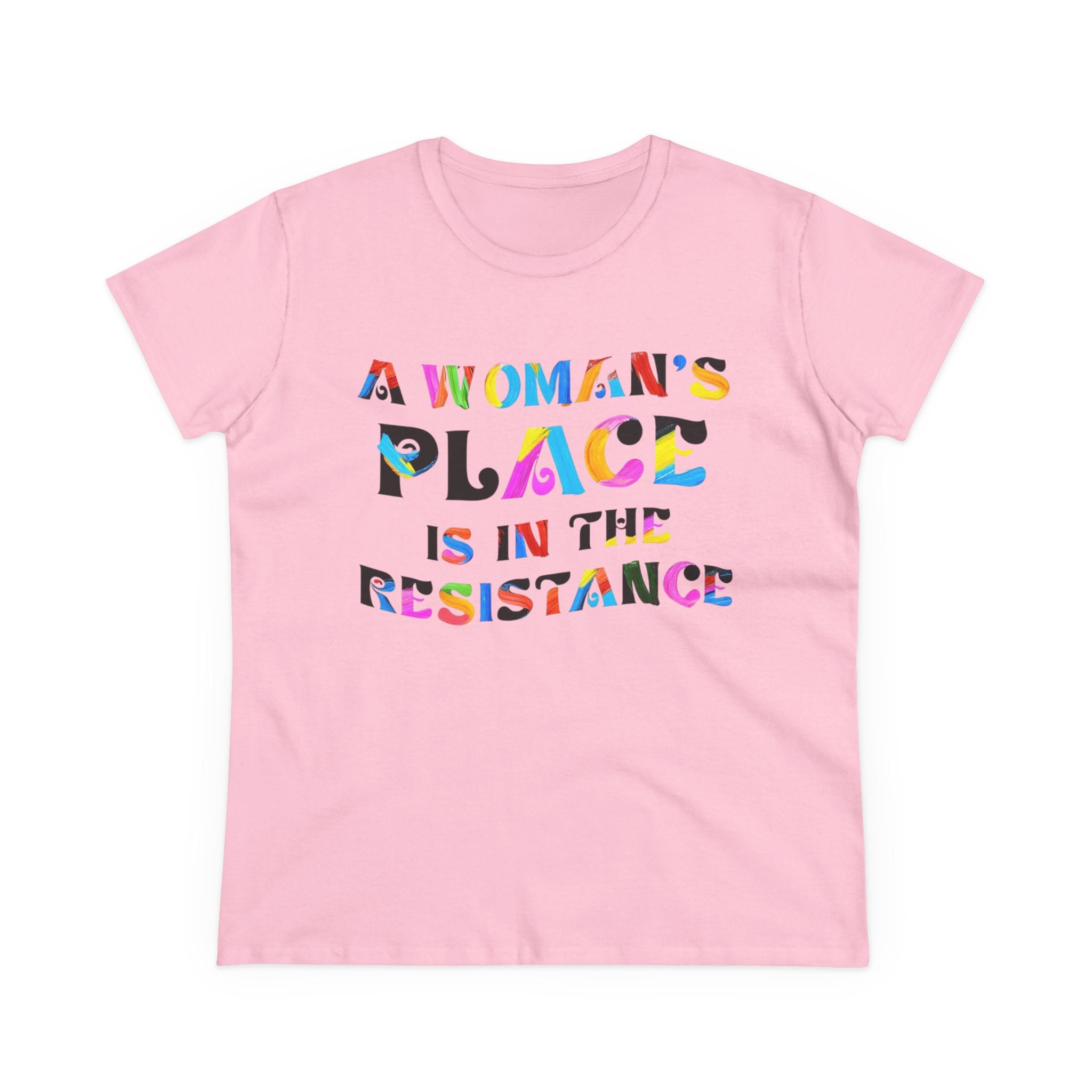 A womans place Feminist Tee, Women's Rights Shirt, Protest Activist Top, Social Justice Clothing, Feminism Tshirt No Kings