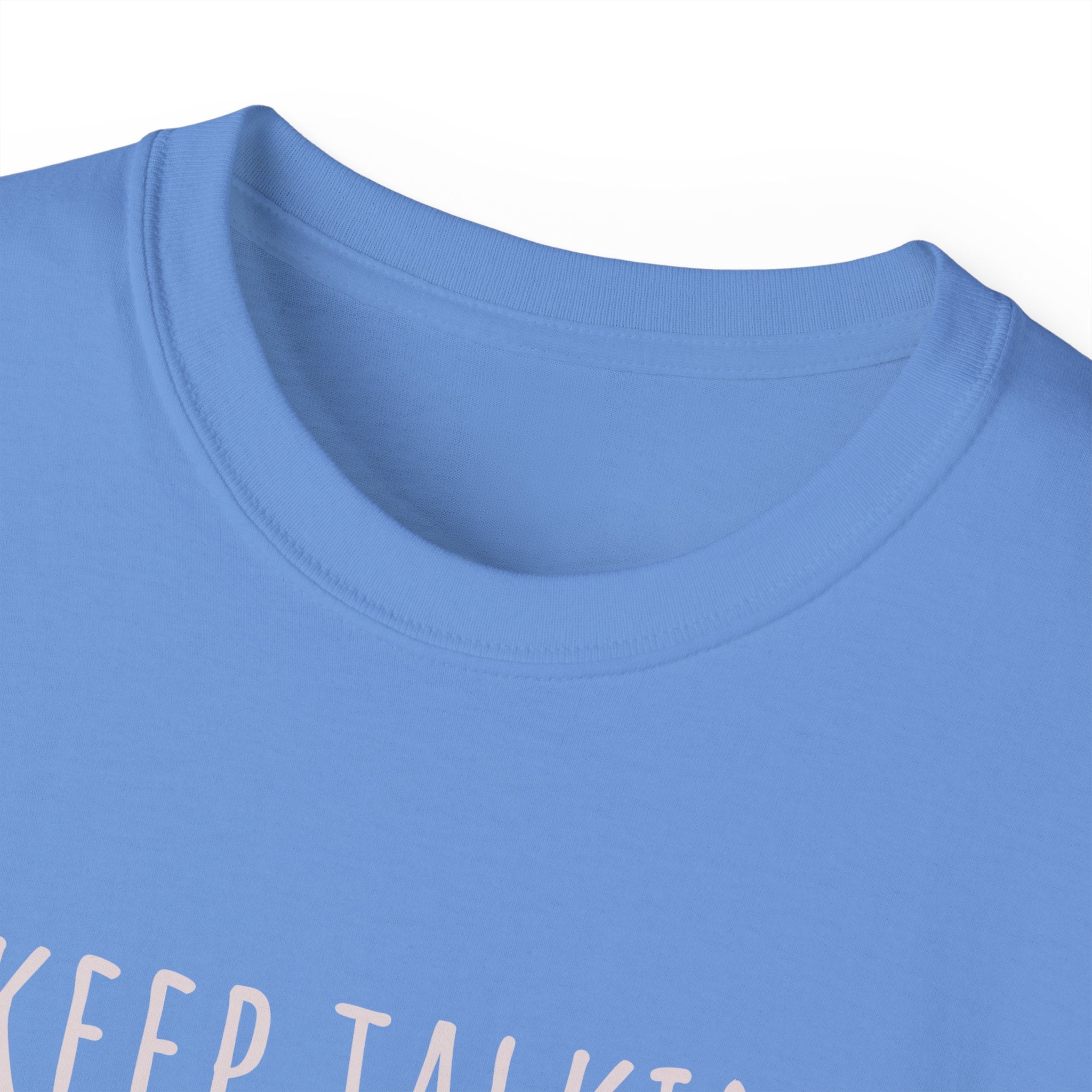 Keep Talking Diagnosis Tee | Funny Therapist Gift, Unisex Cotton T-Shirt, Humorous Diagnosis Shirt, Perfect for Psychologists, Casual Wear