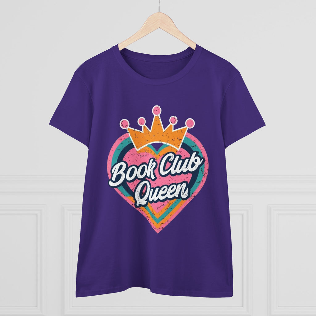 Book Club Queen Women's Tee - Perfect T-Shirt for Book Lovers, Great Gift for Readers, Cozy Casual Apparel, Ideal for Book Club [...]