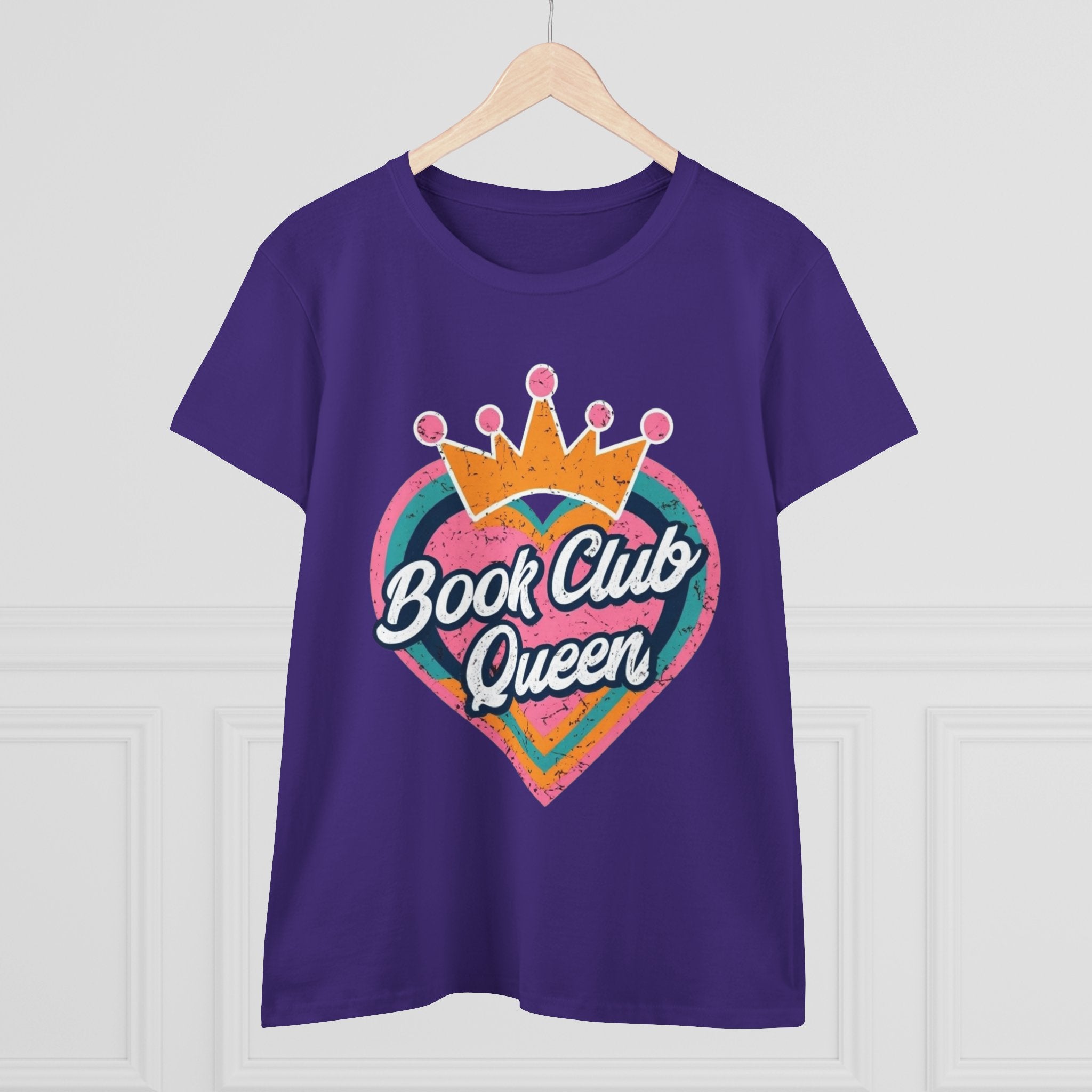 Book Club Queen Women's Tee - Perfect T-Shirt for Book Lovers, Great Gift for Readers, Cozy Casual Apparel, Ideal for Book Club [...]