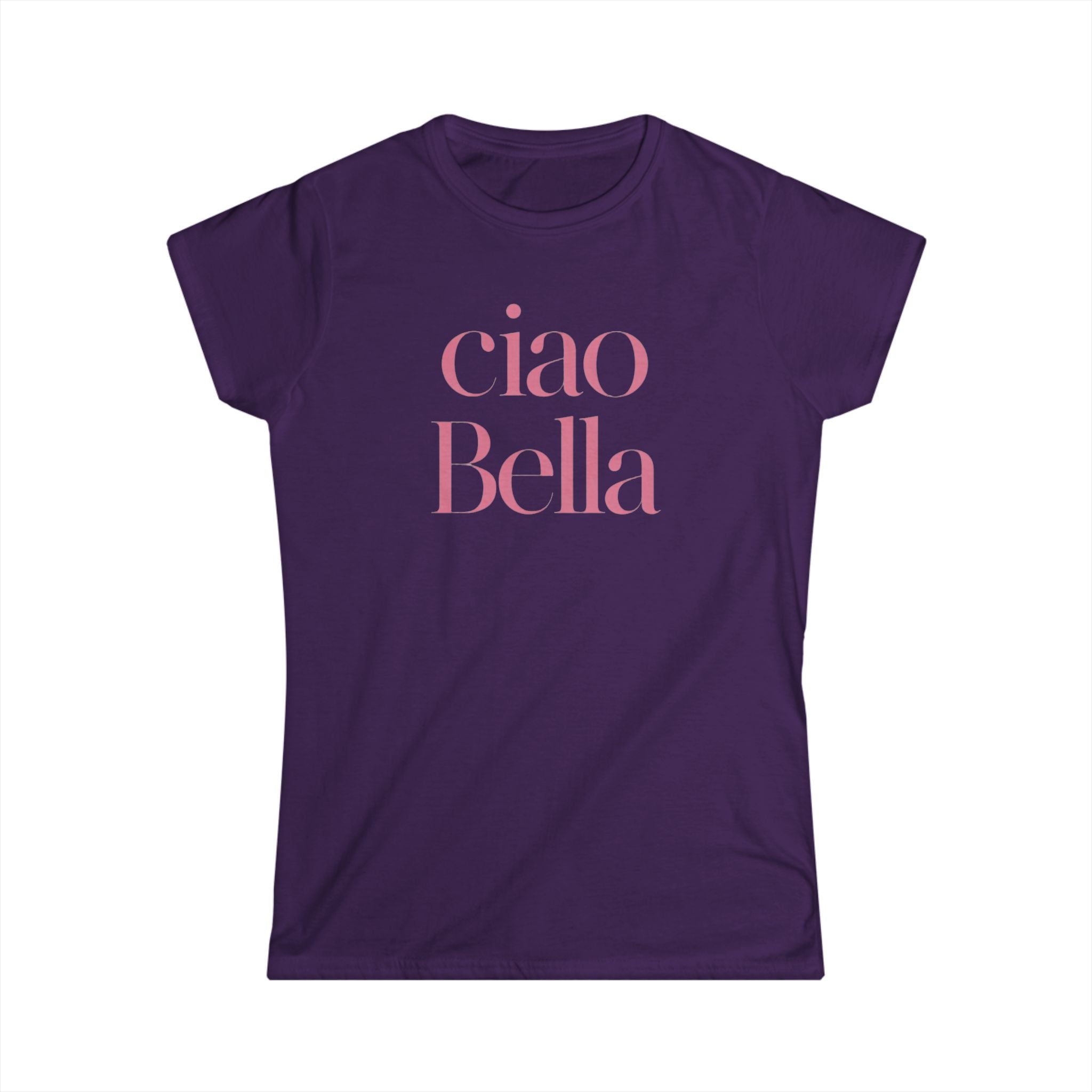 Ciao Bella Tee -hello! Fun Italian ladies fit goodbye! Beautiful girl Women's Shirt, Casual T-Shirt, Gift for Her, Stylish Tee, Cute Tops
