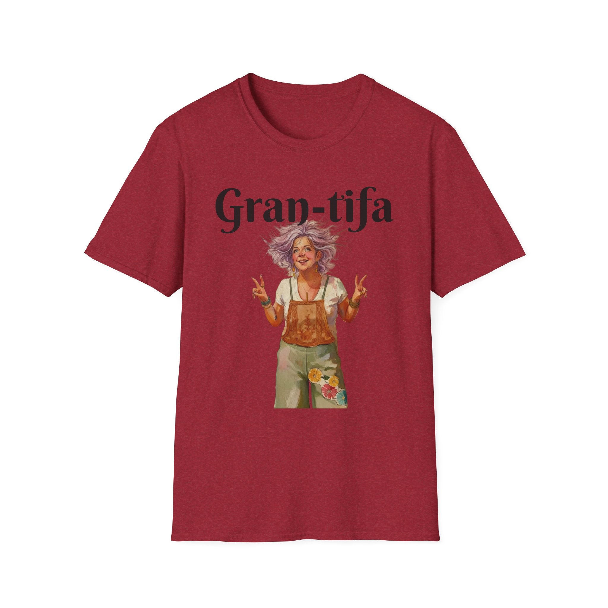 Gran-tifa Anti-Fascist T-Shirt — Political Activist Tee Grandma gift