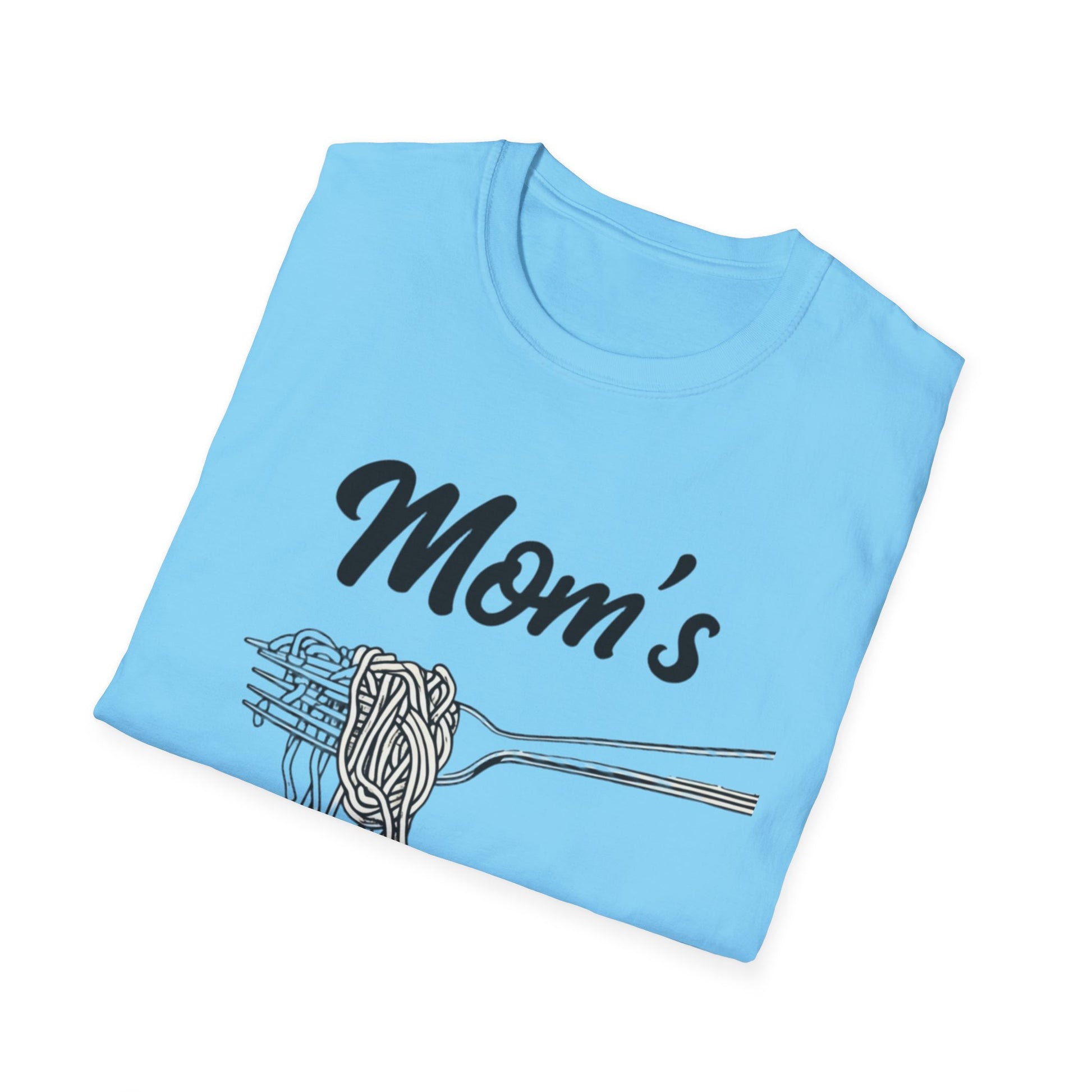 Mom's spaghetti Pasta Love T-Shirt, Gift for Moms, Funny Food Shirt, Family Gathering Top, Casual Wear, Mother's Day Gift rap lyrics