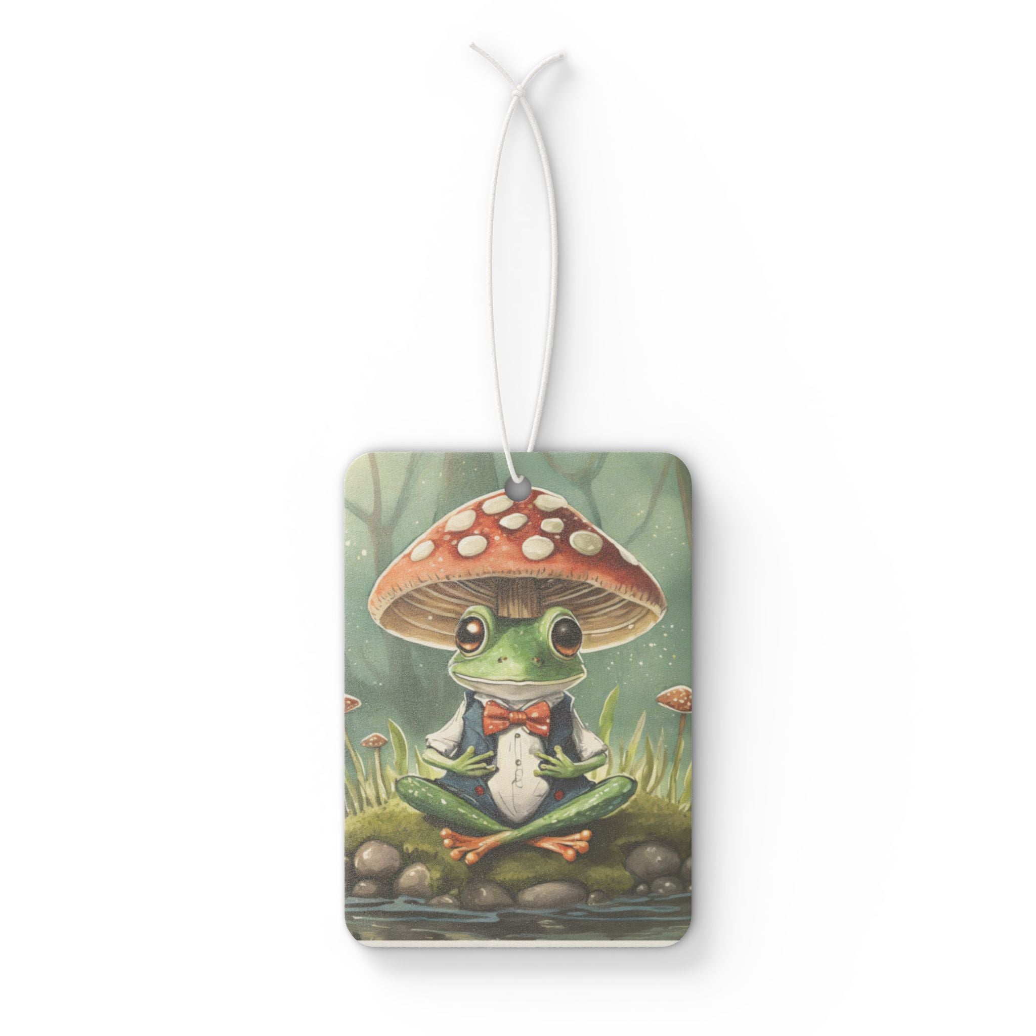 Whimsical Frog Car Air Freshener, Cute Home Décor, Funny Gift for Nature Lovers, Unique Car Decor, Eco-Friendly Aromatic Air Freshener