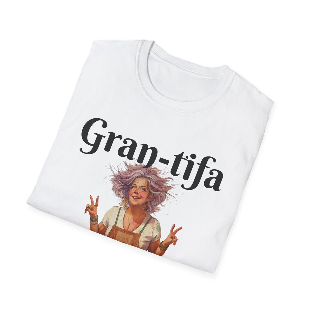Gran-tifa Anti-Fascist T-Shirt — Political Activist Tee Grandma gift