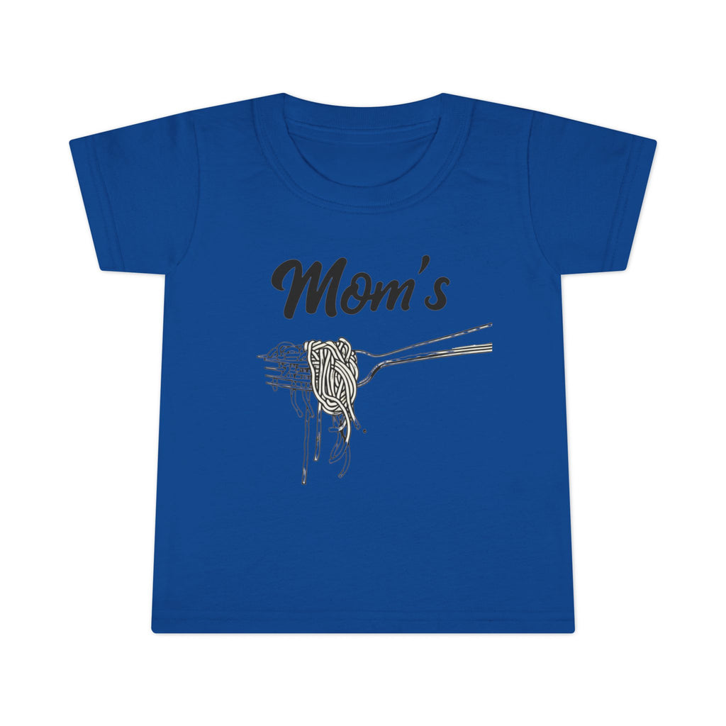 Messy Kid Toddler T-shirt, Mom's Spaghetti Baby Shirt, Fun Kids Clothes, Cute Child Tee, Funny Children's Apparel