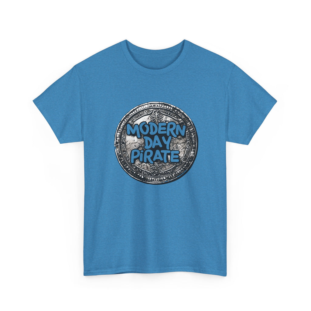 Metal Detecting Pirate Unisex Tee, History Buffs Coin Collector Shirt, Adventure T-Shirt, Pirate Lover Gift, Treasure Hunter Top