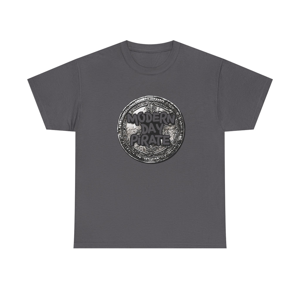 Metal Detecting Pirate Unisex Tee, History Buffs Coin Collector Shirt, Adventure T-Shirt, Pirate Lover Gift, Treasure Hunter Top