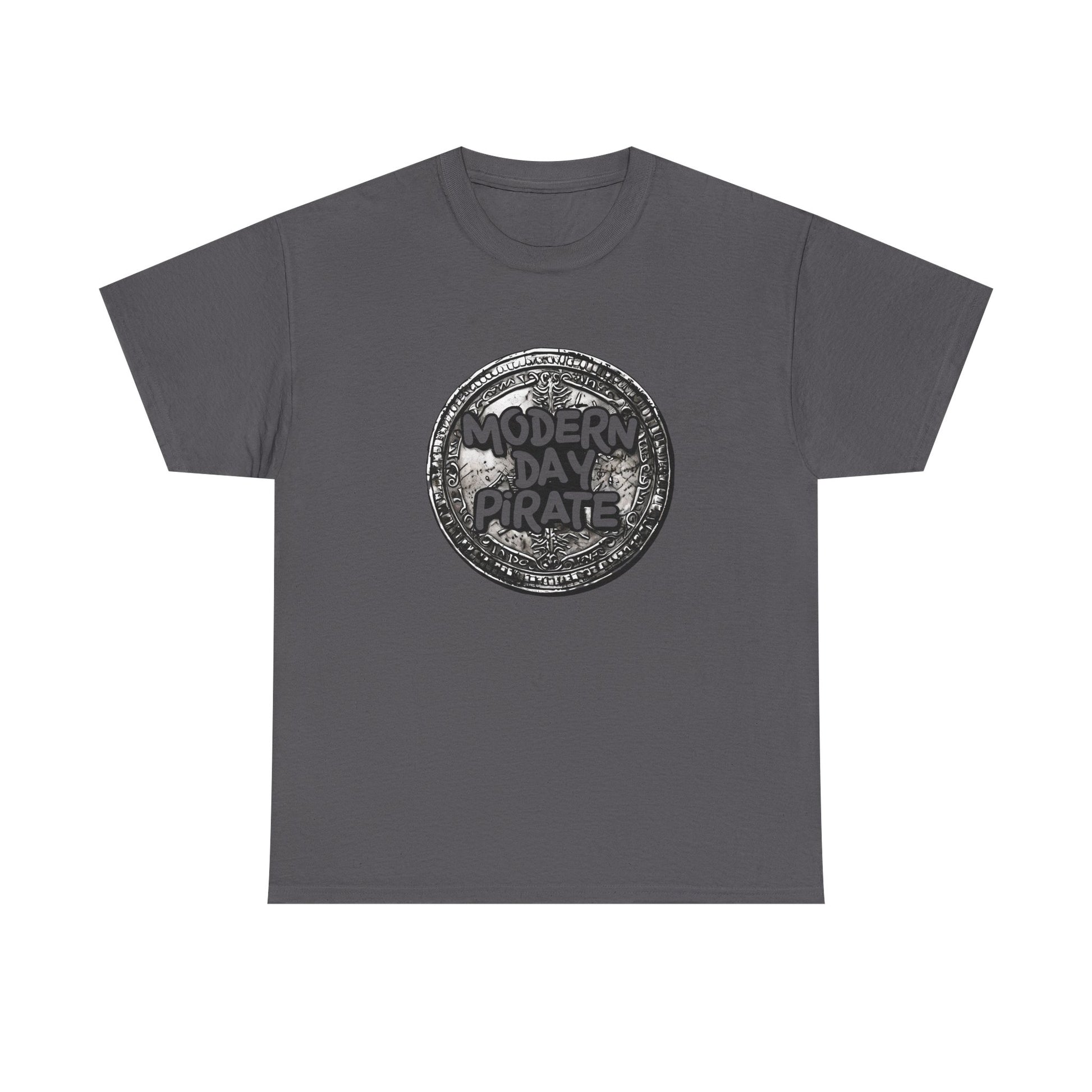 Metal Detecting Pirate Unisex Tee, History Buffs Coin Collector Shirt, Adventure T-Shirt, Pirate Lover Gift, Treasure Hunter Top