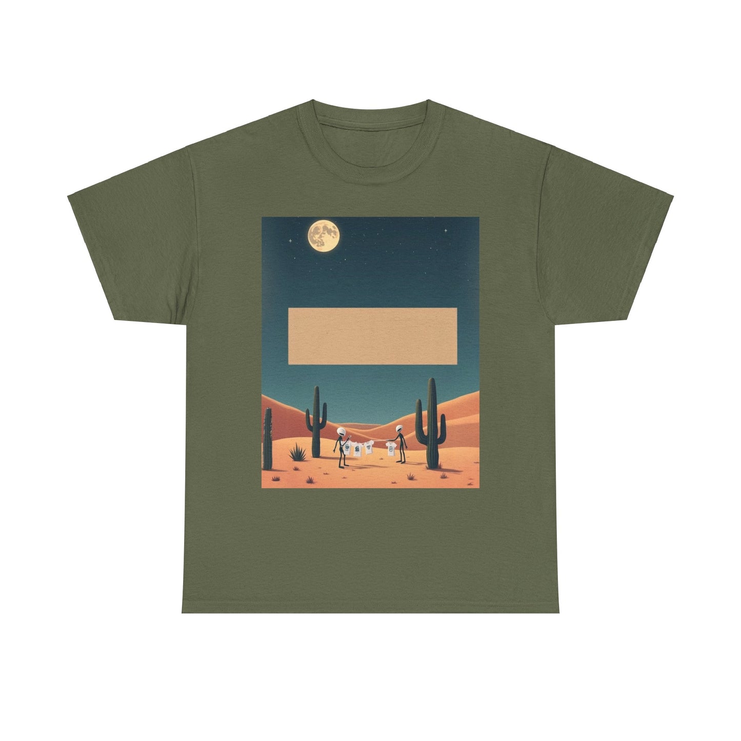 Desert Laundry T-Shirt, Southwest Vibes Tee, Cactus Print Shirt, Arid Climate Top, Succulent Graphic Tee, Nature Lover Gift