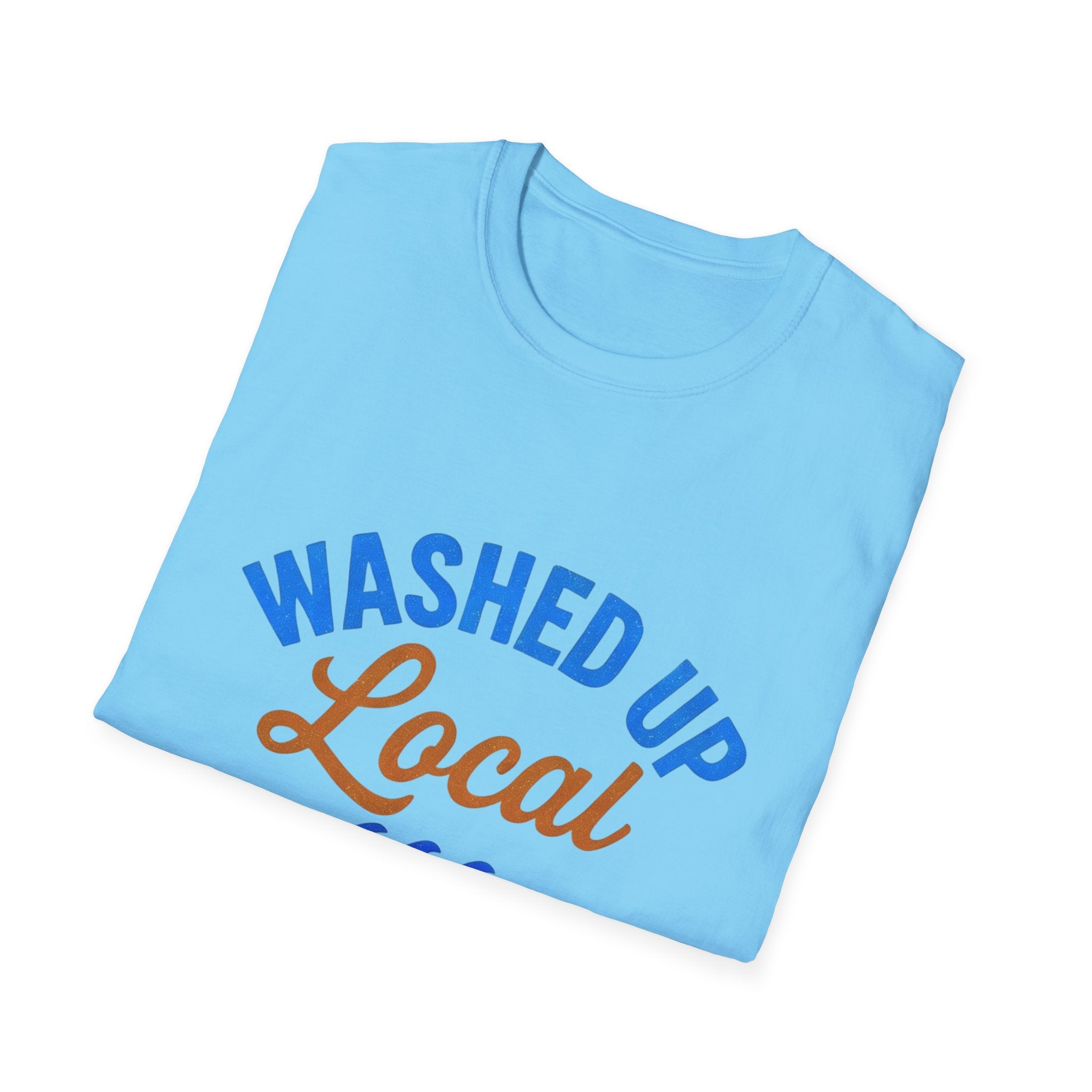 Washed Up Local T-Shirt — Coastal Surf & Beach Vibes Tee