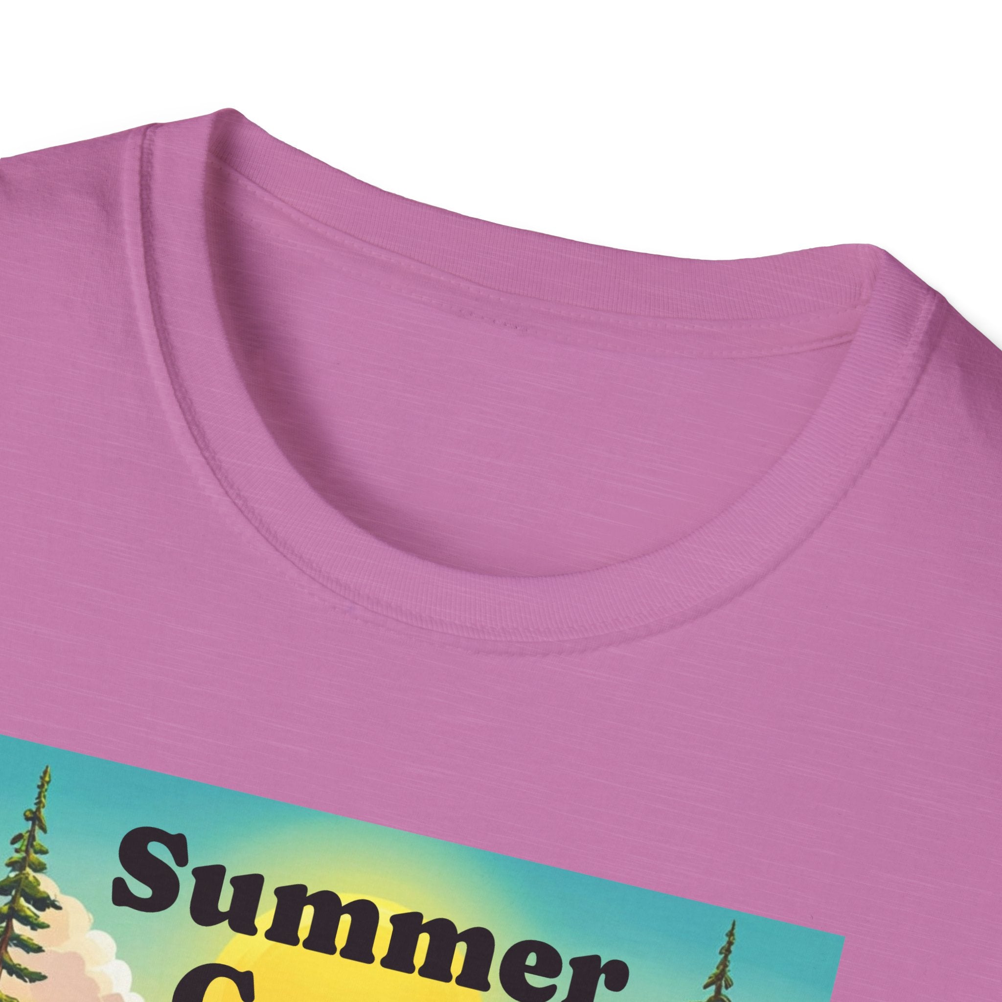 Unisex Summer Camp T-Shirt, Fun Camp Tee, Outdoor Adventure Shirt, Camping Gift, Tramp Champ Apparel, 2025 Summer Tees