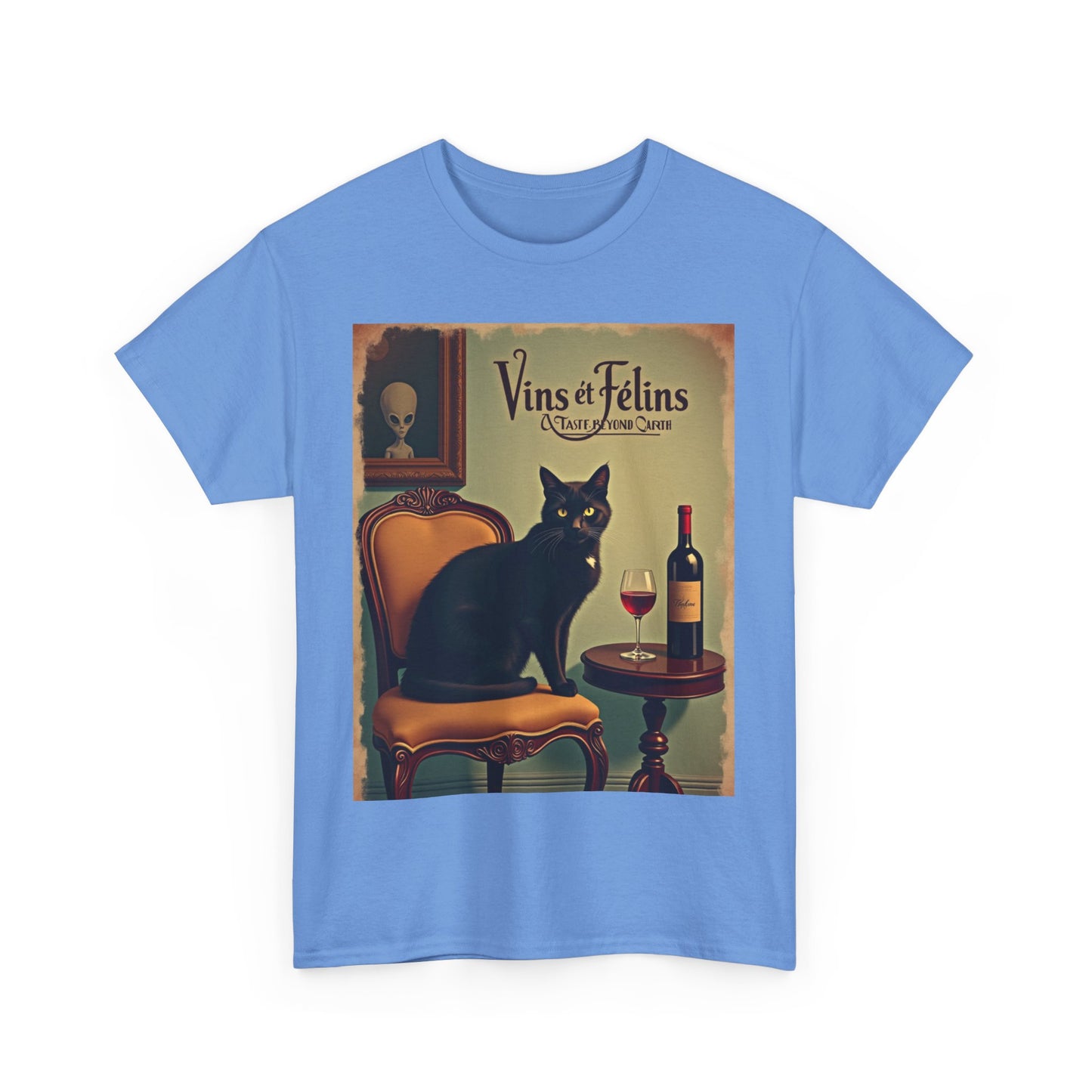 French Wine Kitty Tee