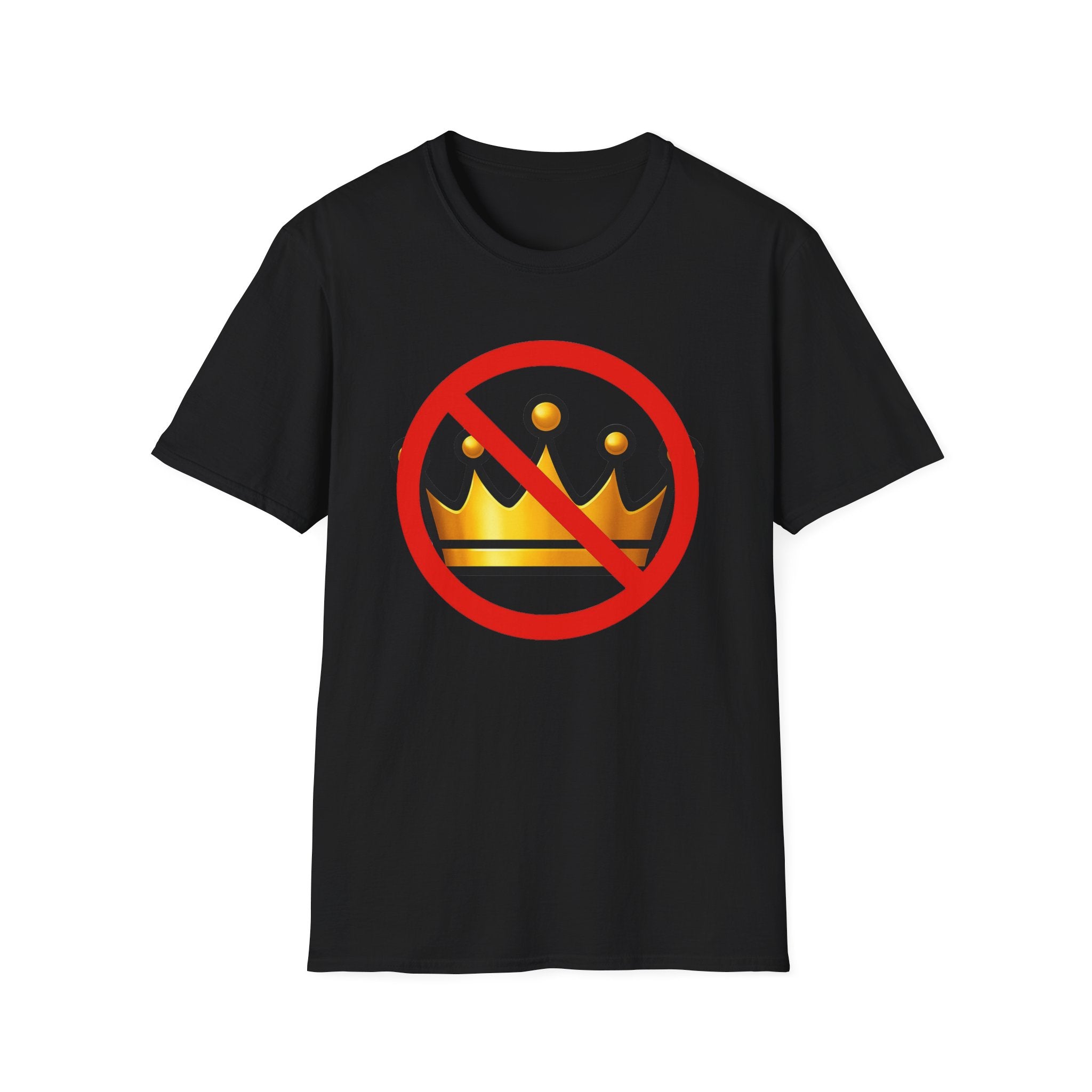 No Kings Anti Trump Protest Activist Unisex Softstyle T-Shirt, Resist Gift, June 14 Social Justice Tee, Activism Apparel, Political