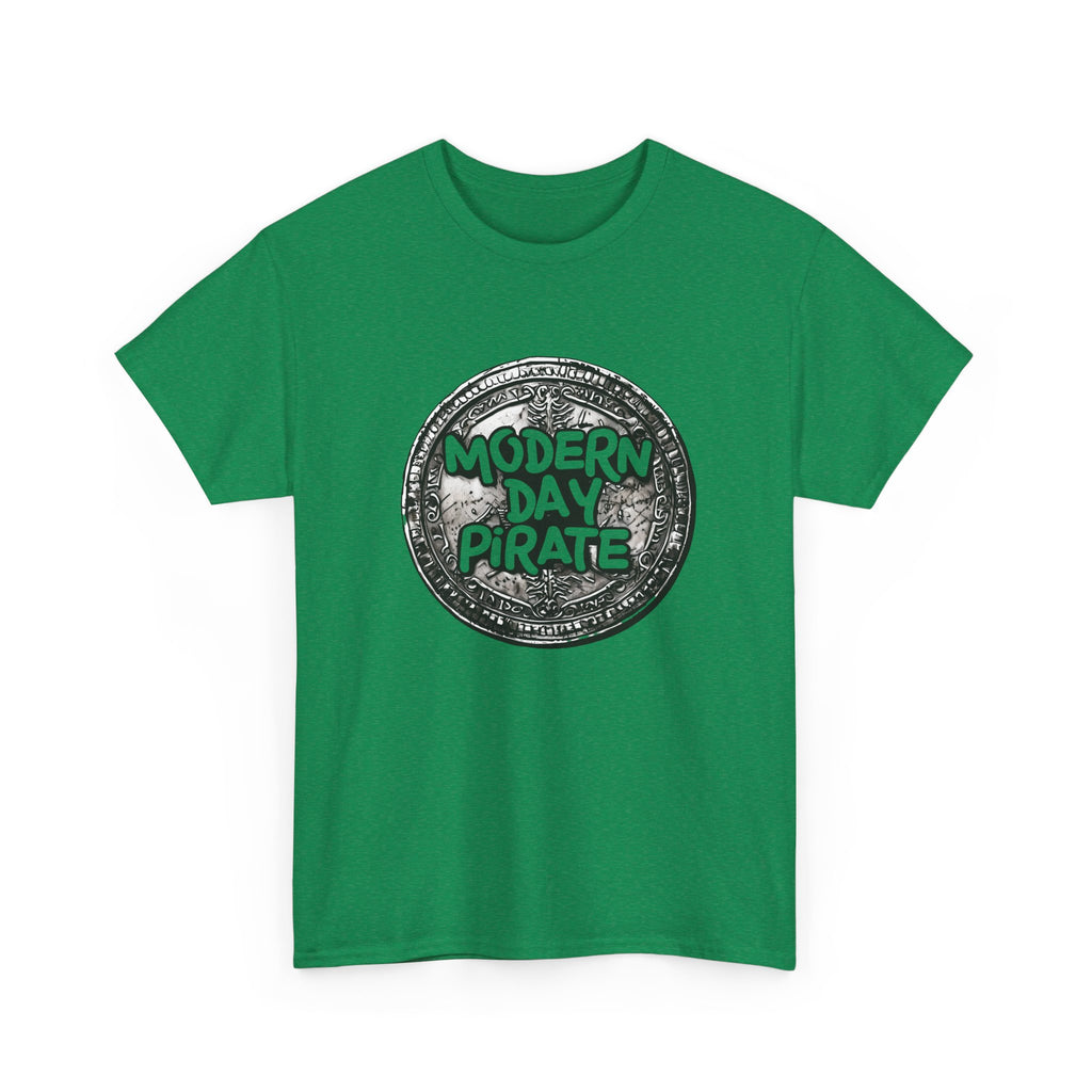 Metal Detecting Pirate Unisex Tee, History Buffs Coin Collector Shirt, Adventure T-Shirt, Pirate Lover Gift, Treasure Hunter Top