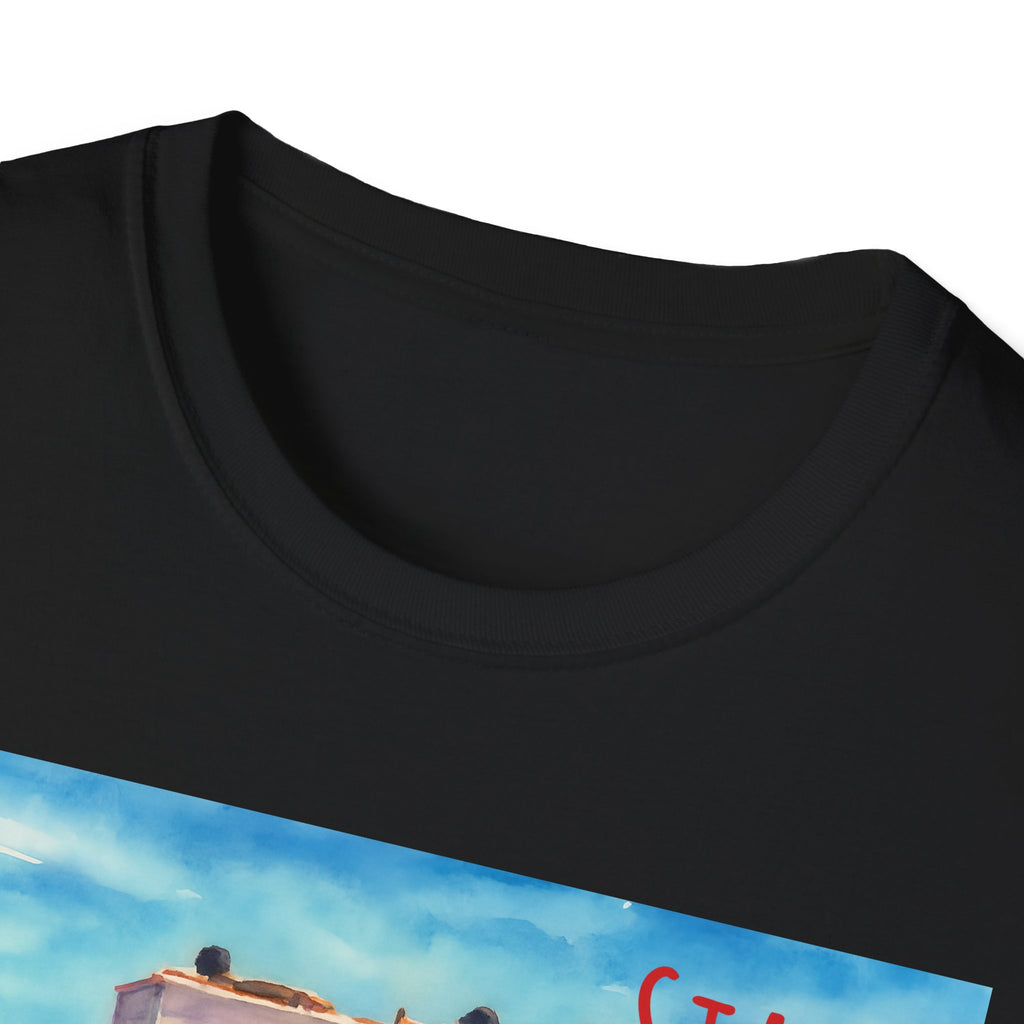 Stay Salty Ocean Vibes Unisex T-Shirt, Stay Salty Lifeguard Stand Beach Sunshine , Gift for Beach Lovers, Summer Tee, Coastal Theme Top,