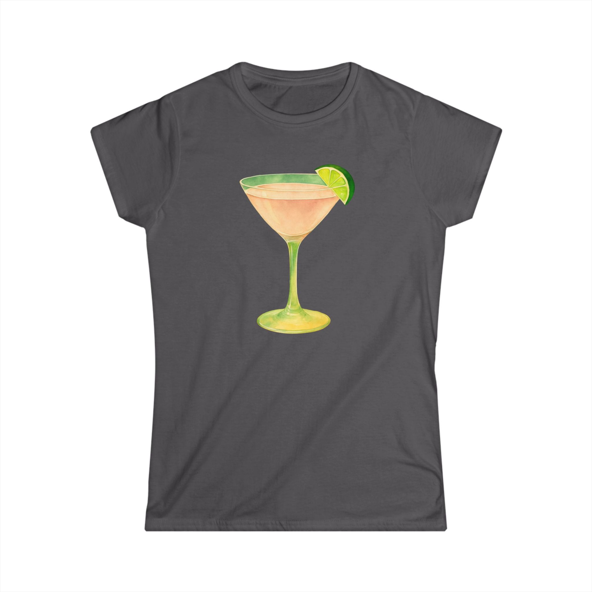 Cosmopolitan Cosmo Cocktail Party Women's Softstyle Tee, Bachelorette Party Vibes Shirt, Boozy Gifts for Her, Cocktail Lover Gift, Party