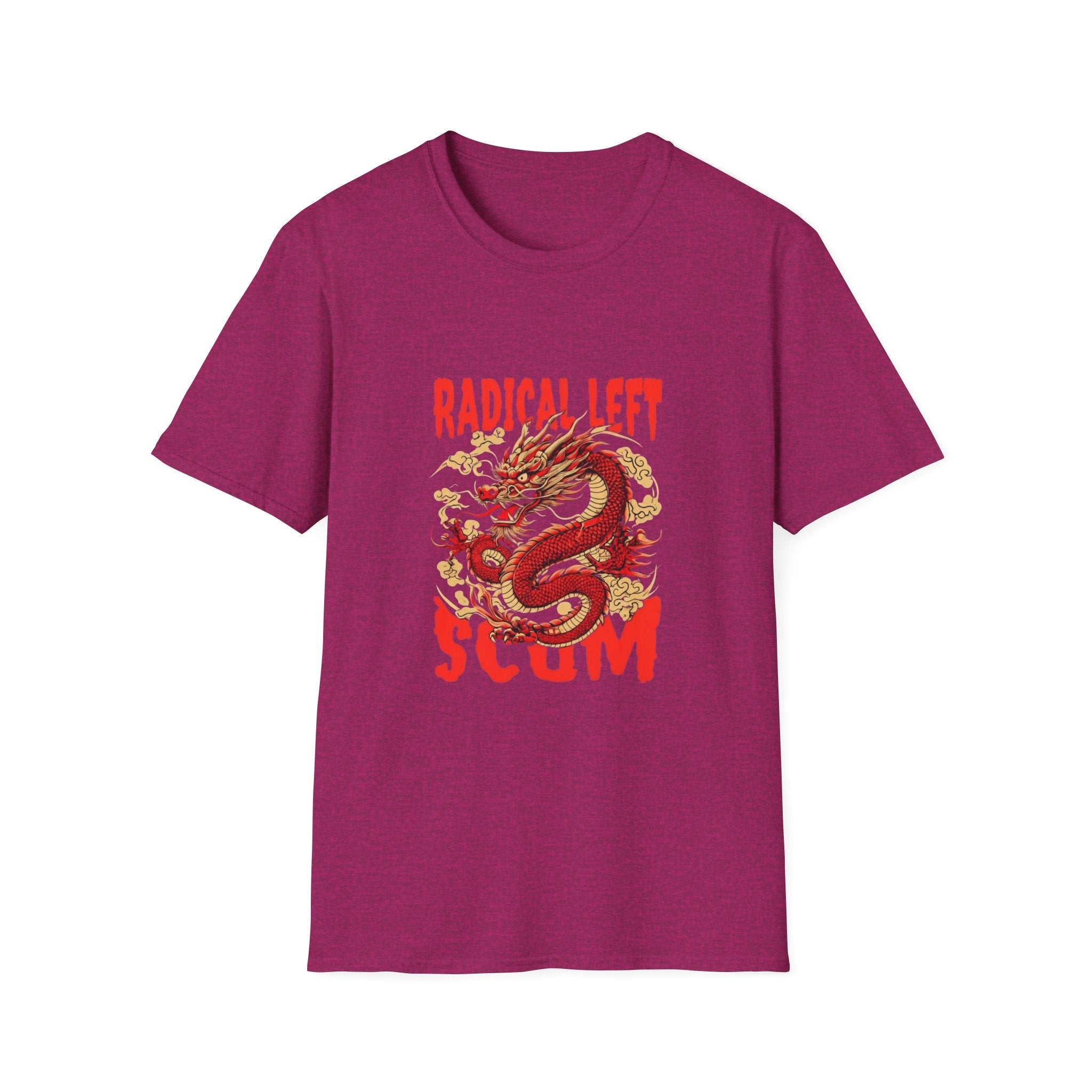 Radical Left Scum Dragon T-Shirt — Anti‑Trump Political Tee