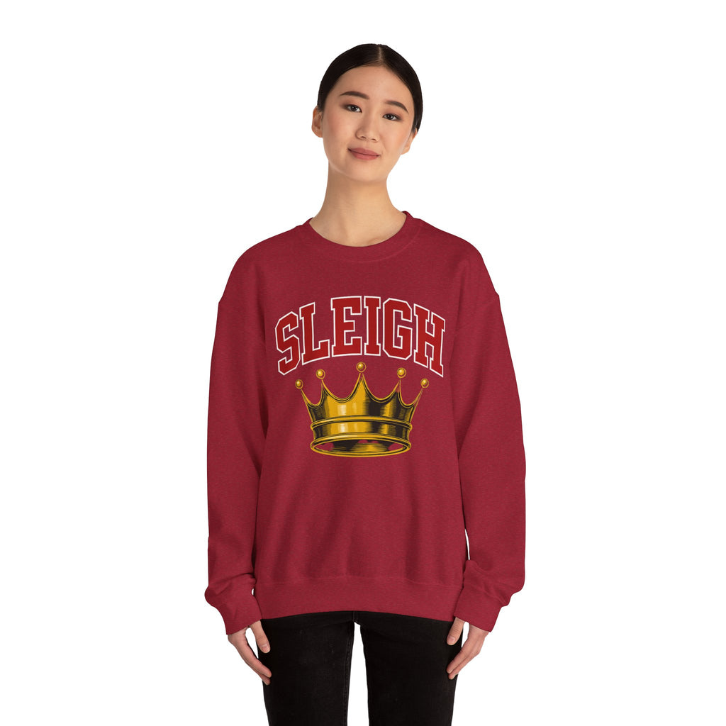 Sleigh Crewneck Sweatshirt - Sleigh Queen Cozy Christmas Gift