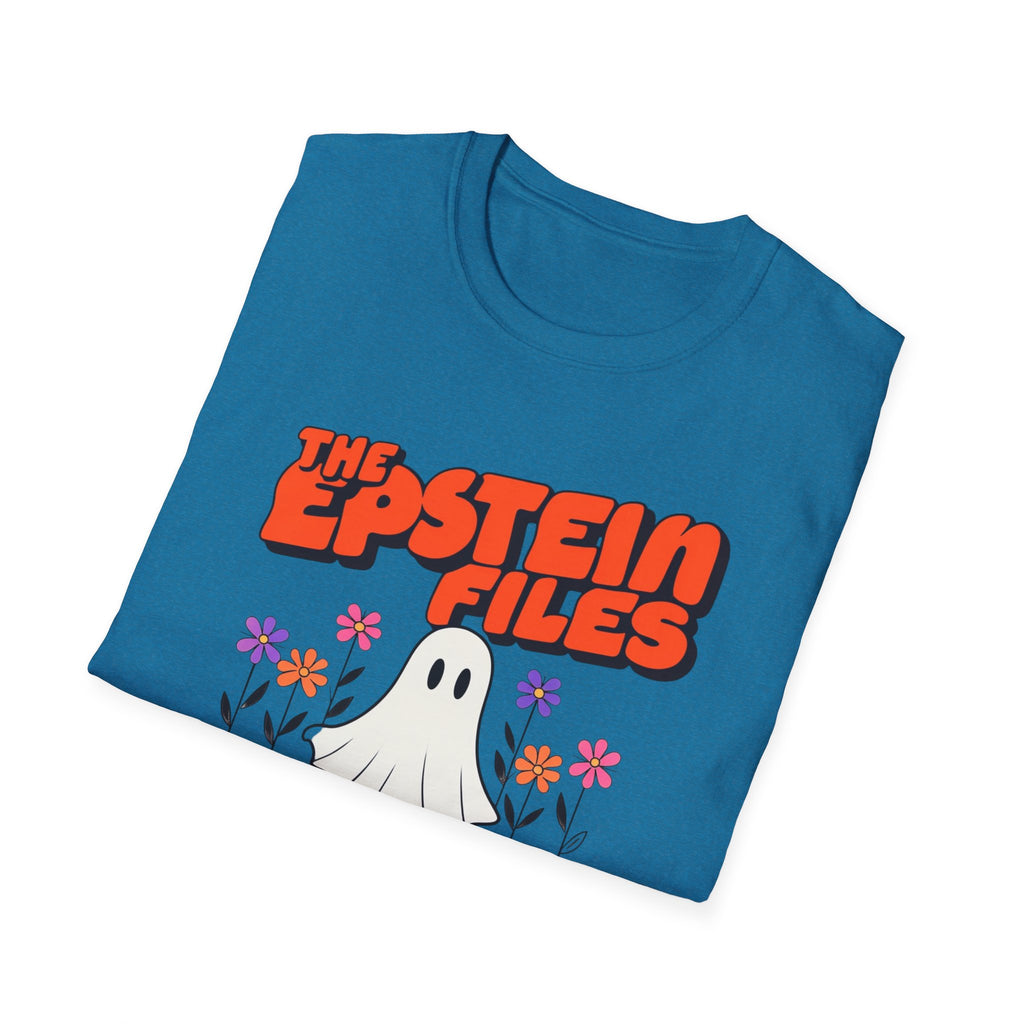 Ghost Political Halloween Unisex T-Shirt, Epstein Files Ghost Anti Trump Tee, Protest Shirt, Funny Political Gift, Conspiracy Theory Tee