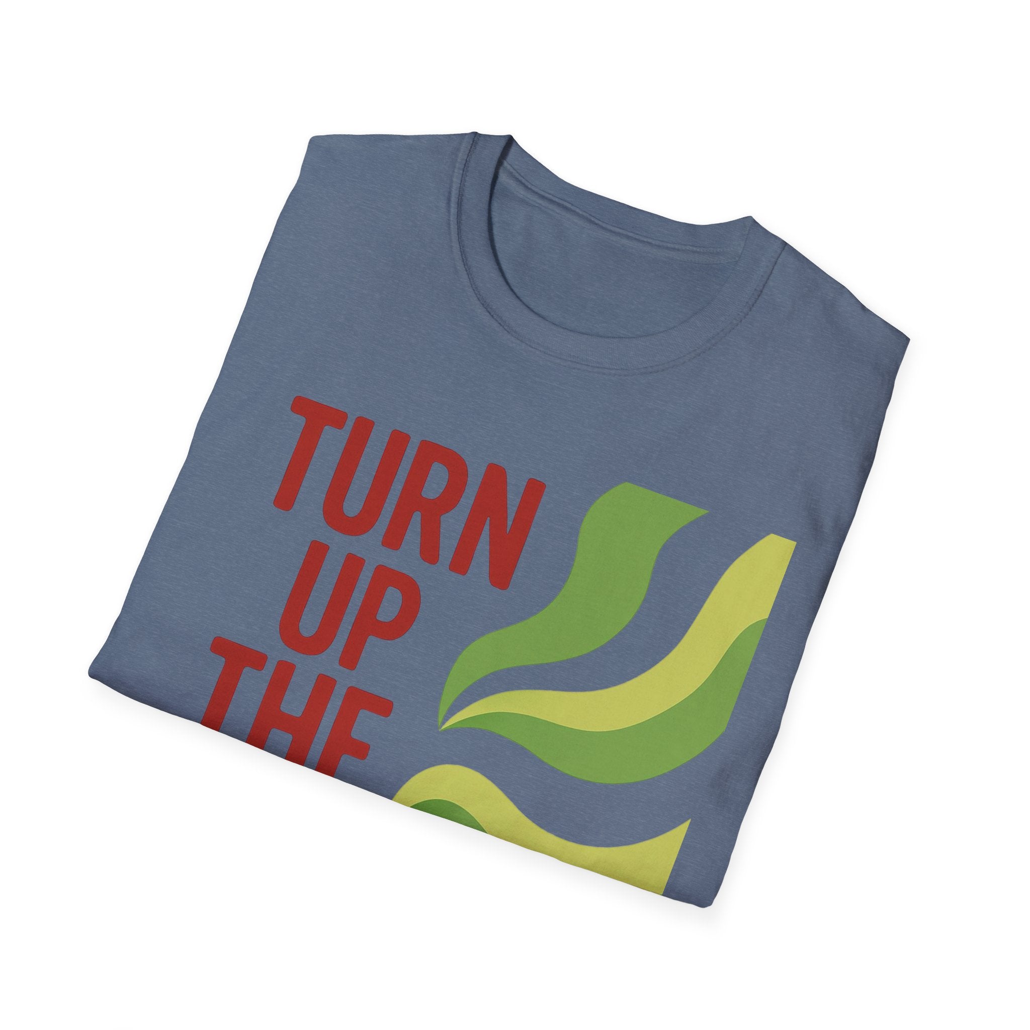 T-Shirt Turn Up The Volume New York Zohran Mamdani Political Streetwear