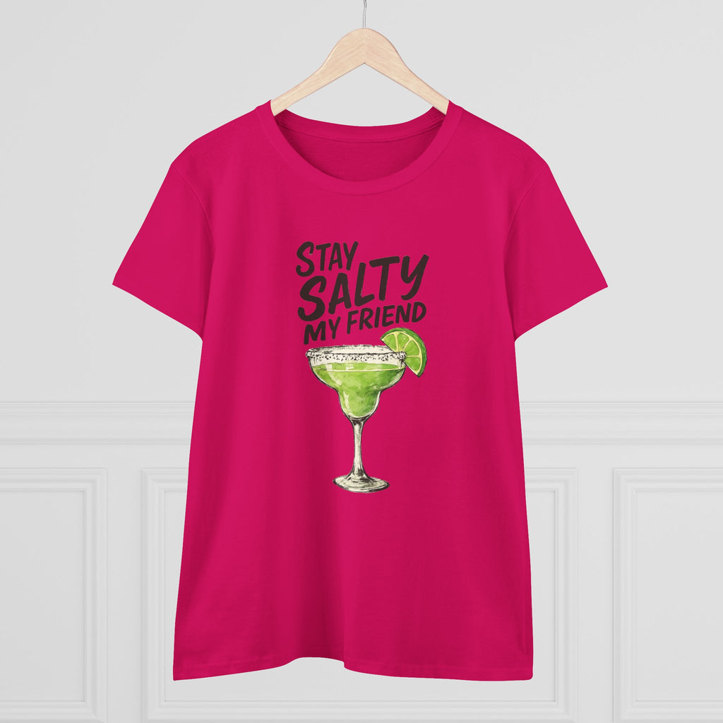 Stay Salty My Friend Margarita Cocktail Party Summer Drinks, Graphic Tee, Beach Vibes Shirt, Summer Vacation Top, Gift for Her,