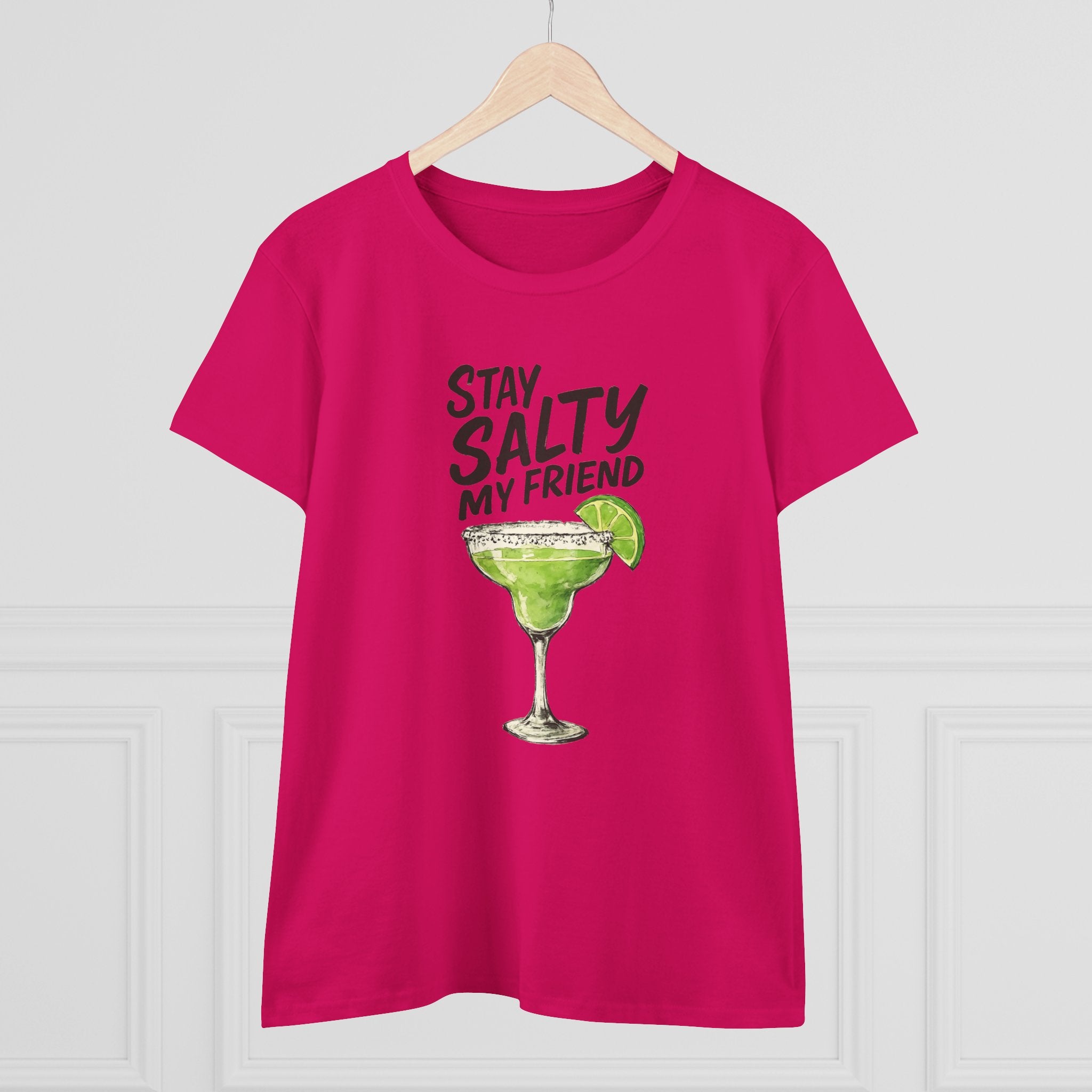 Stay Salty My Friend Margarita Cocktail Party Summer Drinks, Graphic Tee, Beach Vibes Shirt, Summer Vacation Top, Gift for Her,